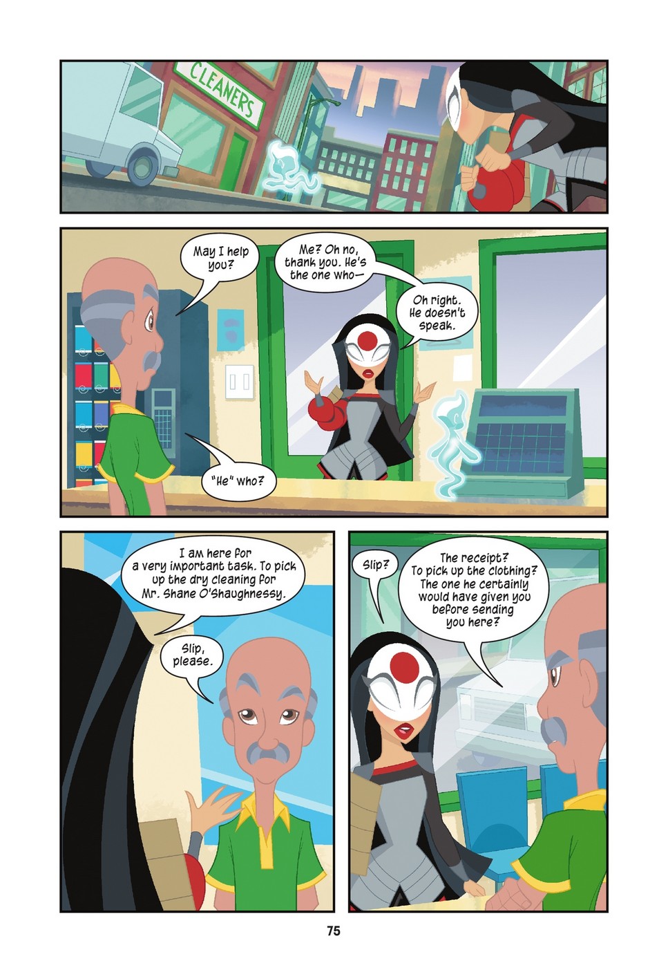 DC Super Hero Girls: Ghosting (2021) issue 1 - Page 75