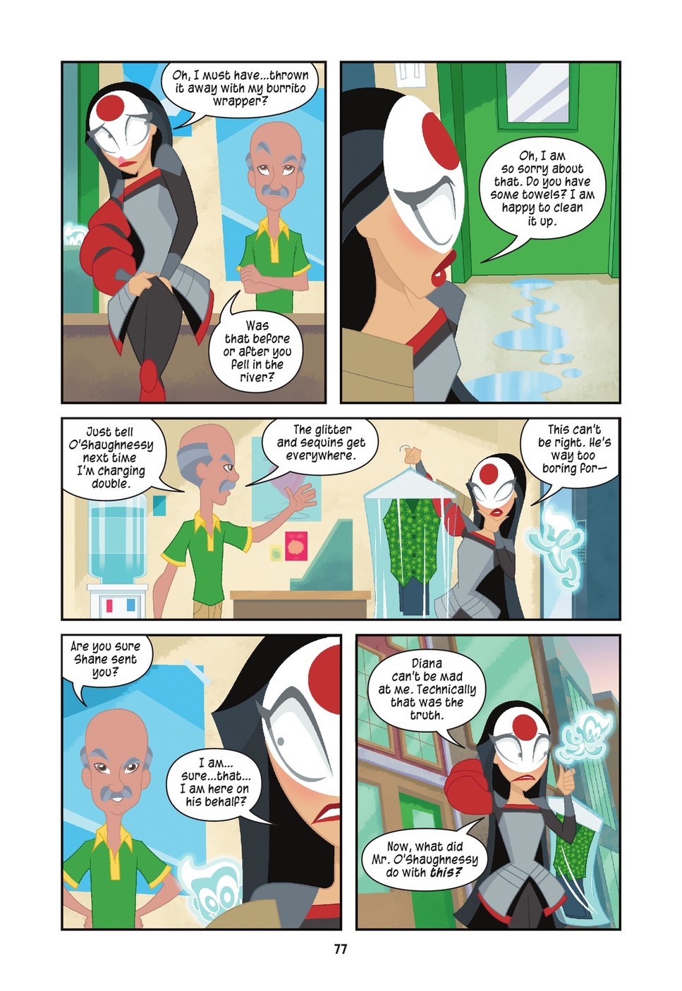 DC Super Hero Girls: Ghosting (2021) issue 1 - Page 77