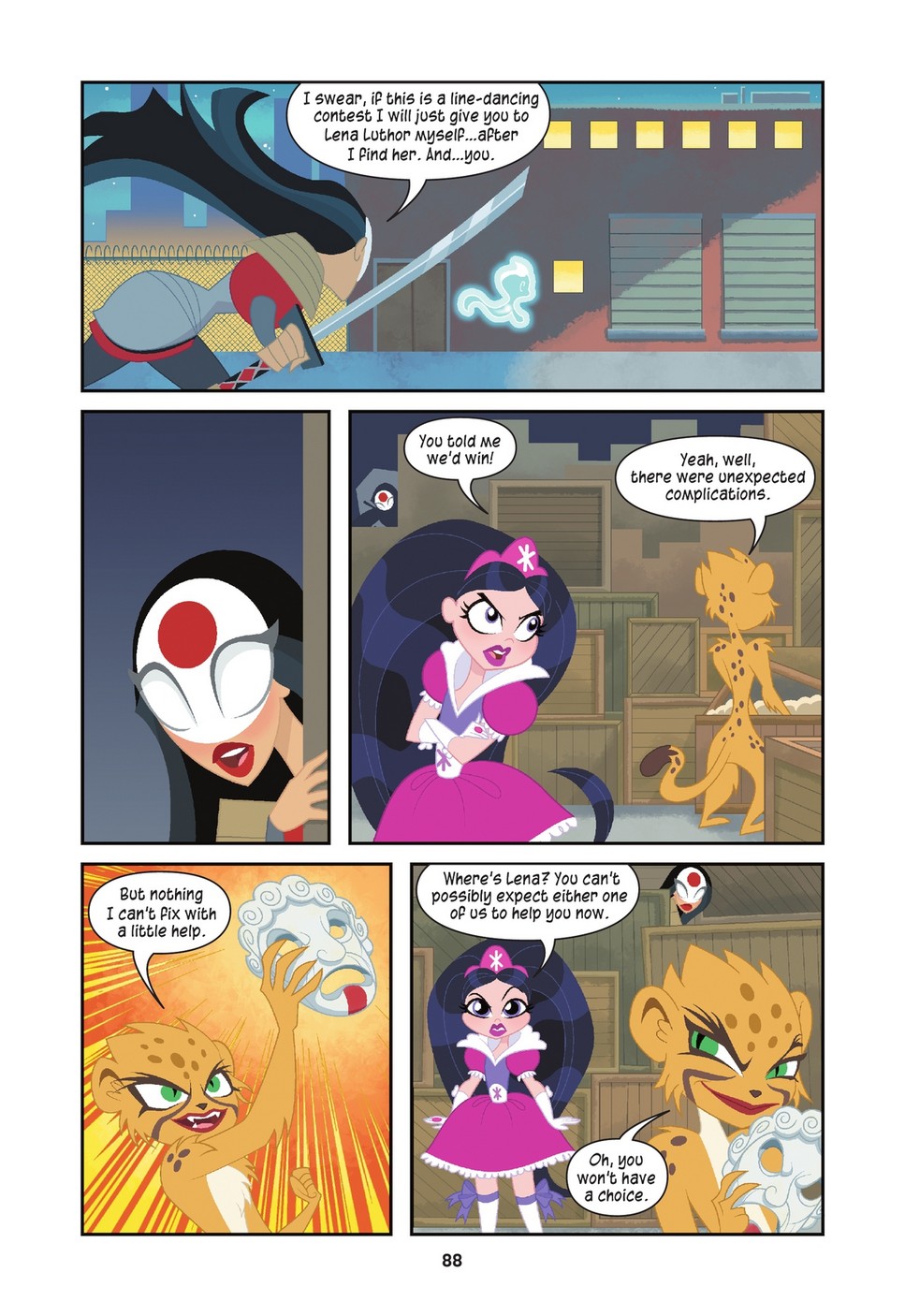 DC Super Hero Girls: Ghosting (2021) issue 1 - Page 88