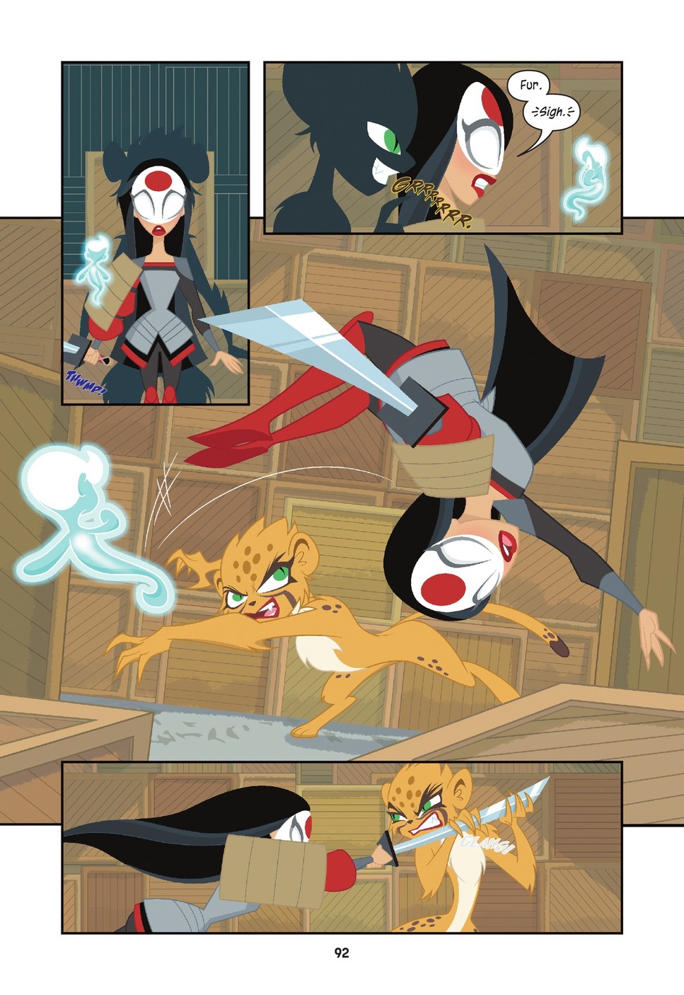 DC Super Hero Girls: Ghosting (2021) issue 1 - Page 92