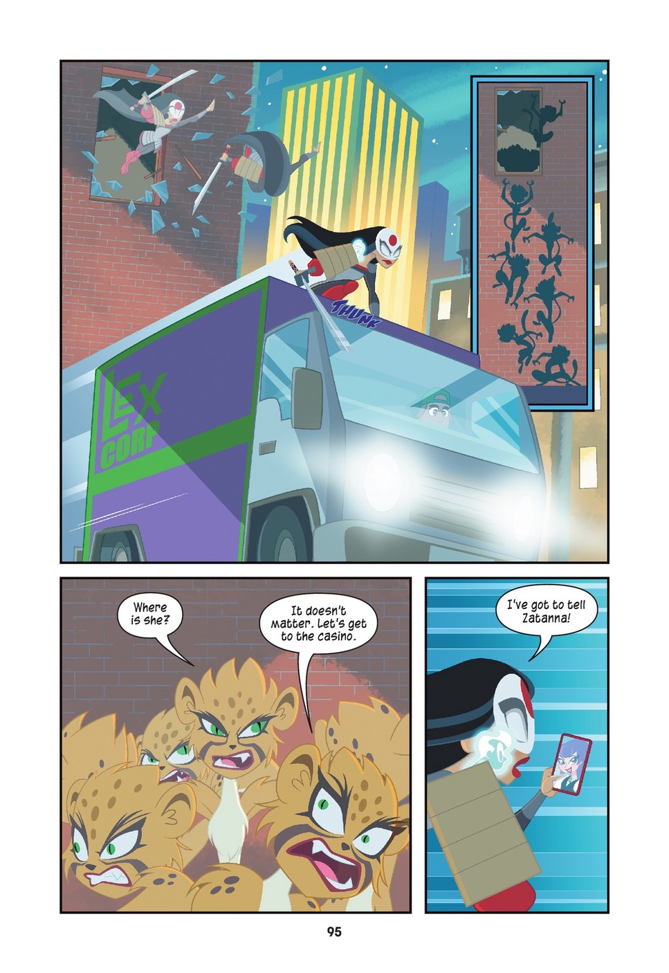 DC Super Hero Girls: Ghosting (2021) issue 1 - Page 95