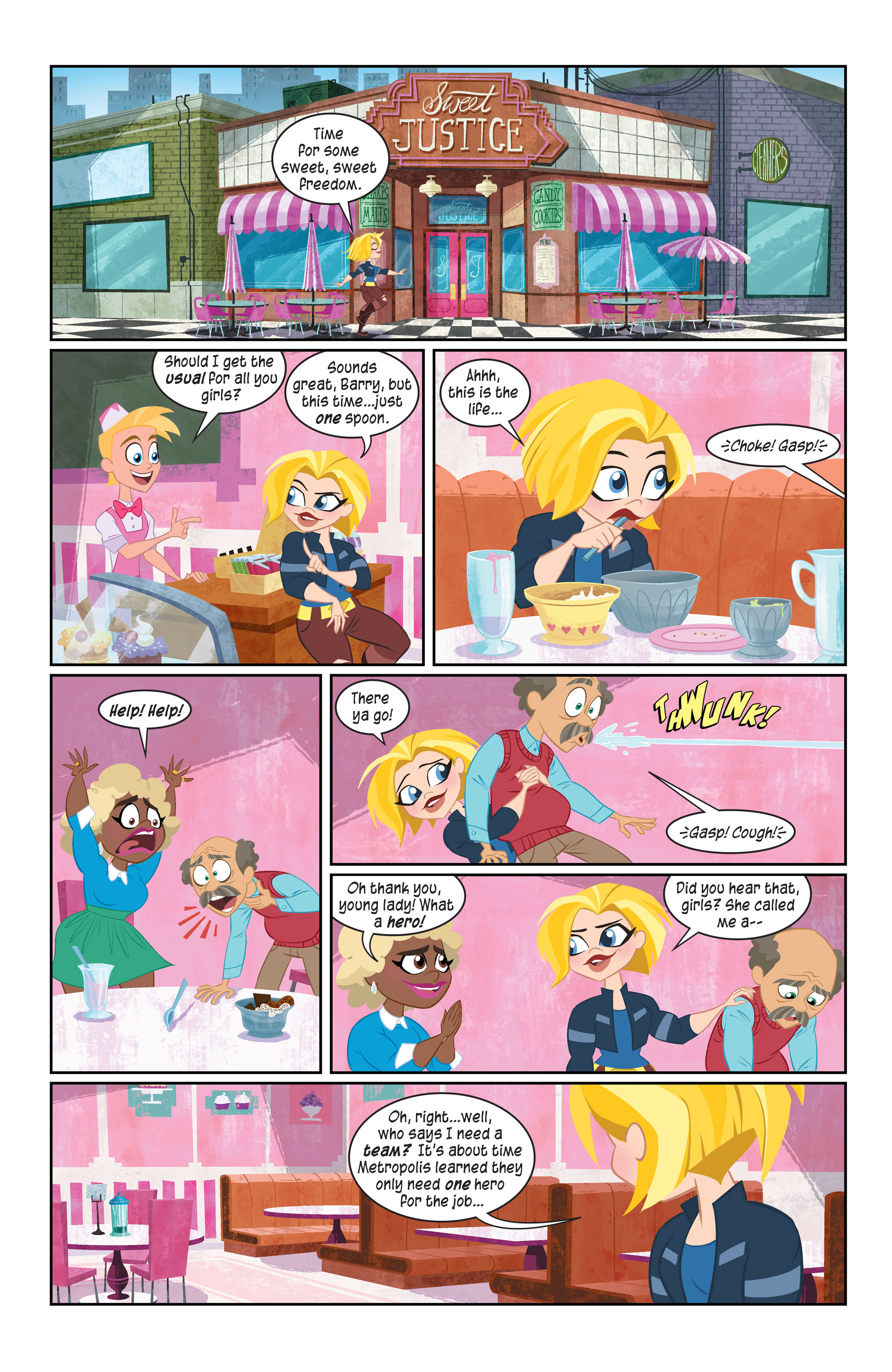 DC Super Hero Girls: Infinite Frenemies (2020-) issue 1 - Page 9