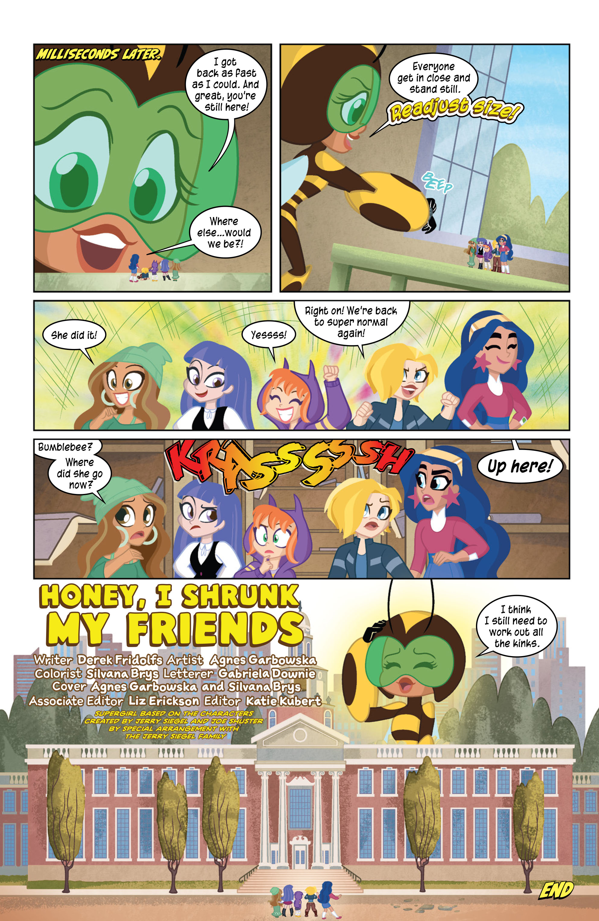 Dc Super Hero Girls Infinite Frenemies Chapter Page