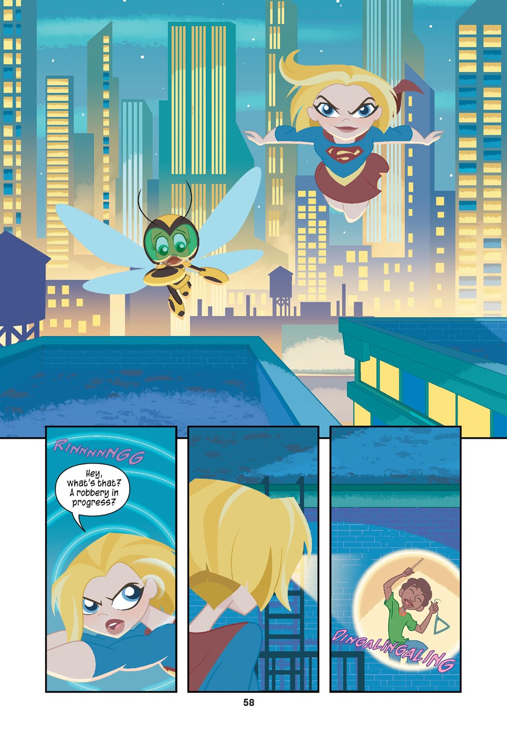 DC Super Hero Girls: Midterms (2020) issue 1 - Page 56