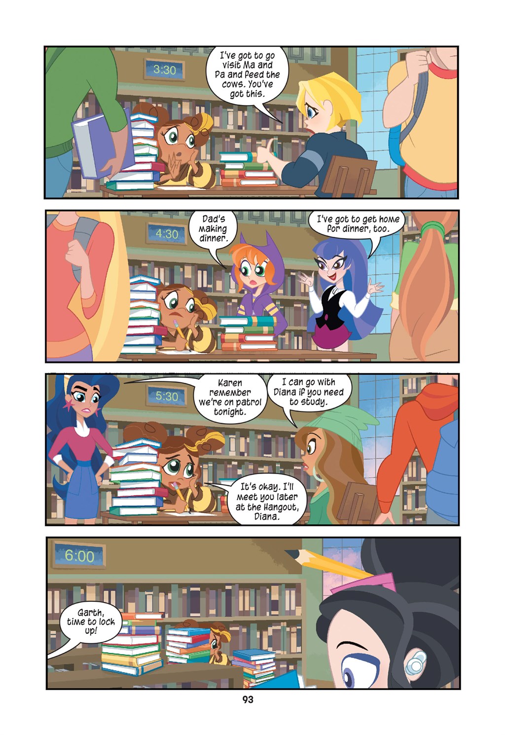 DC Super Hero Girls: Midterms (2020) issue 1 - Page 91