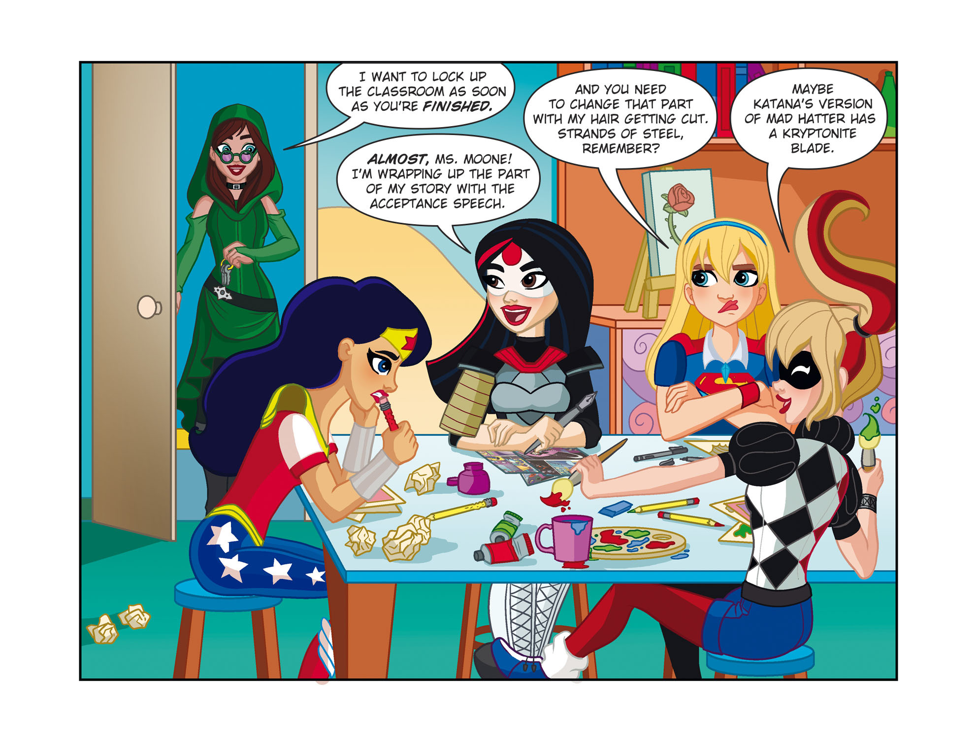 DC Super Hero Girls: Out of the Bottle (2017-) issue 1 - Page 14