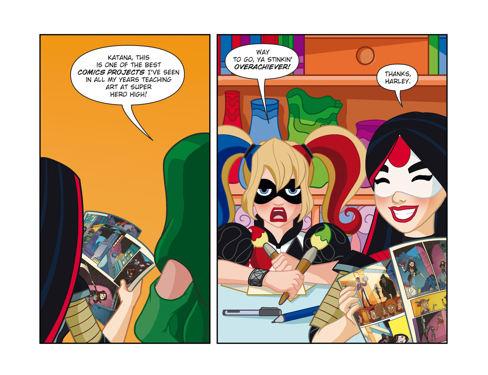 DC Super Hero Girls: Out of the Bottle (2017-) issue 1 - Page 15