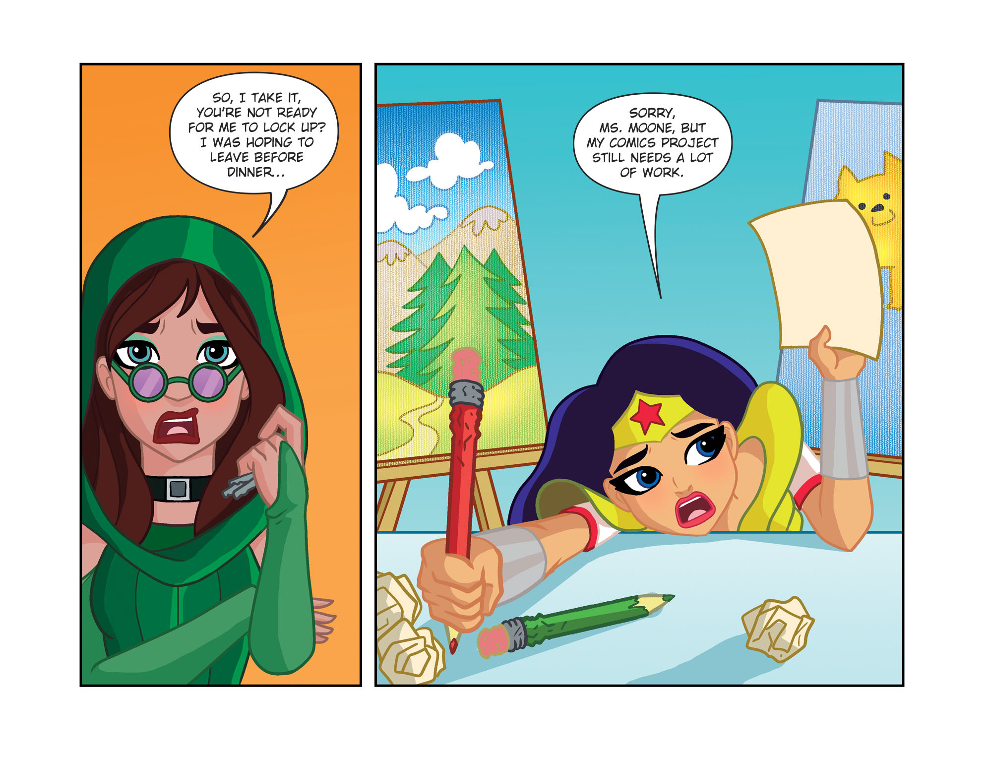 DC Super Hero Girls: Out of the Bottle (2017-) issue 1 - Page 16