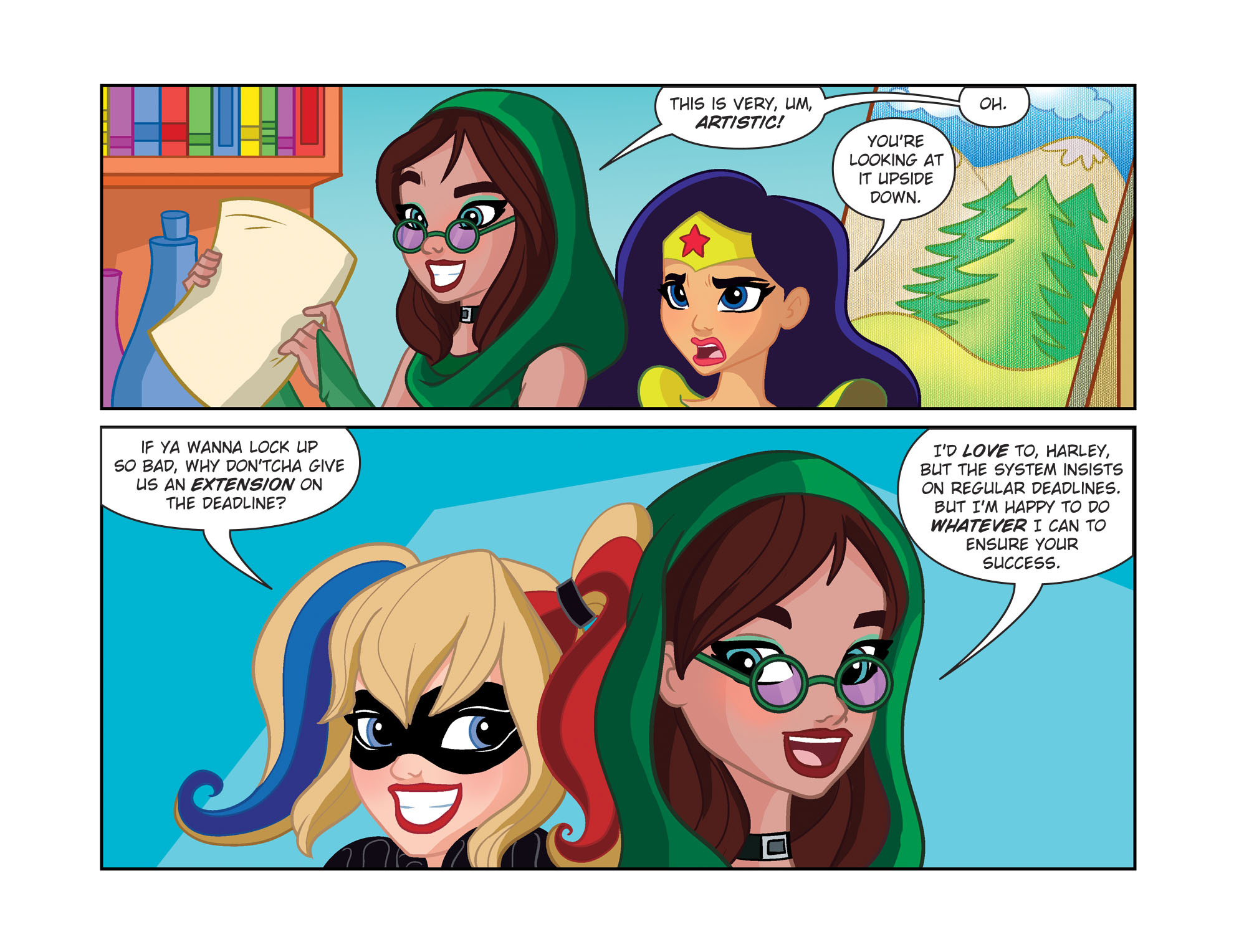 DC Super Hero Girls: Out of the Bottle (2017-) issue 1 - Page 17