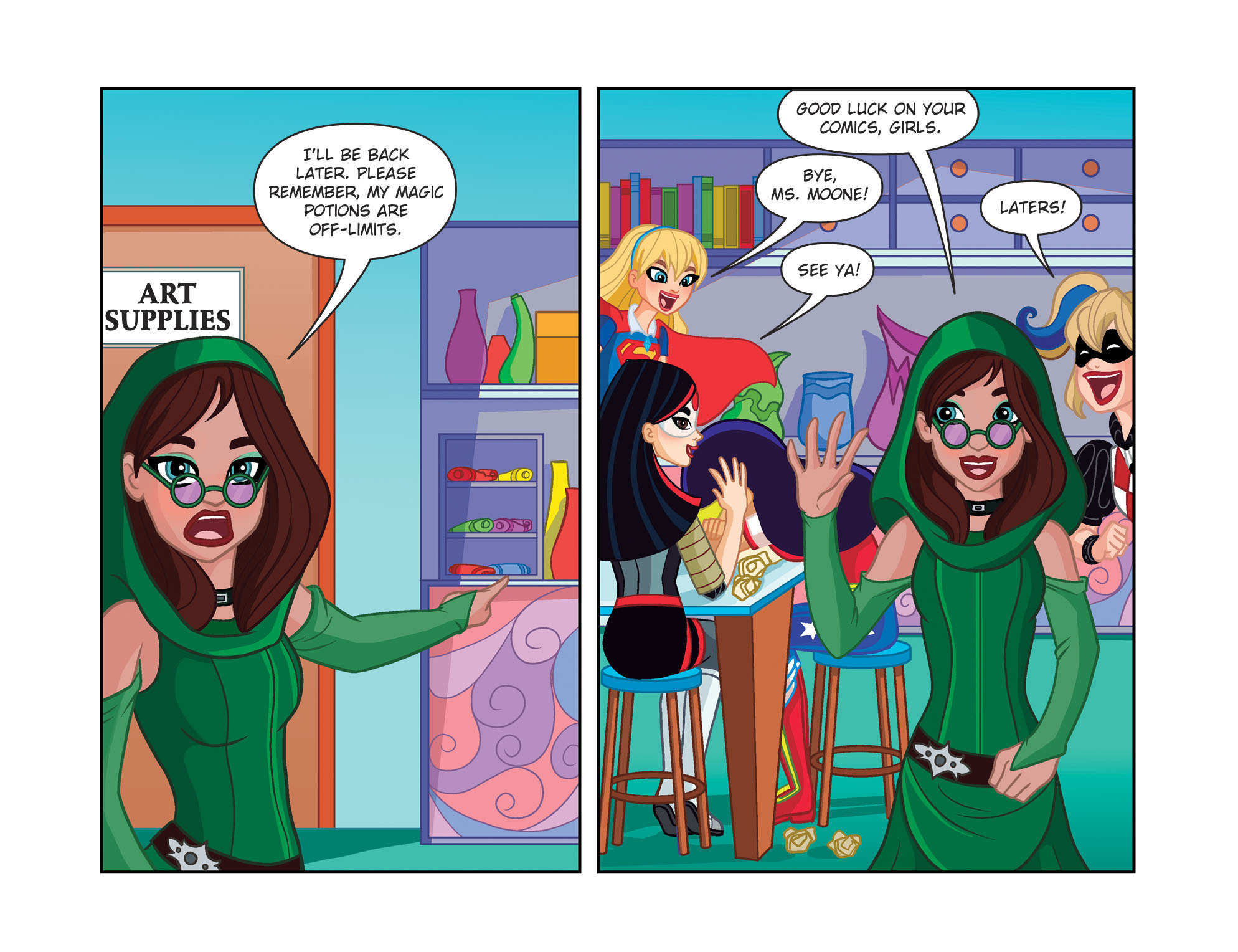 DC Super Hero Girls: Out of the Bottle (2017-) issue 1 - Page 19