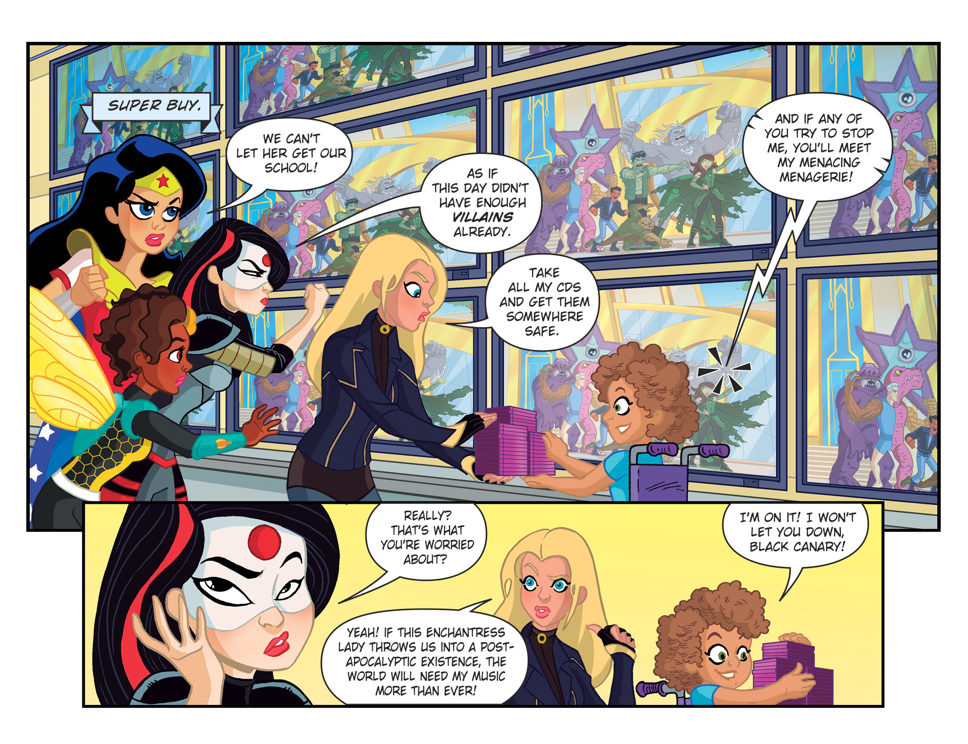 DC Super Hero Girls: Out of the Bottle (2017-) issue 10 - Page 4