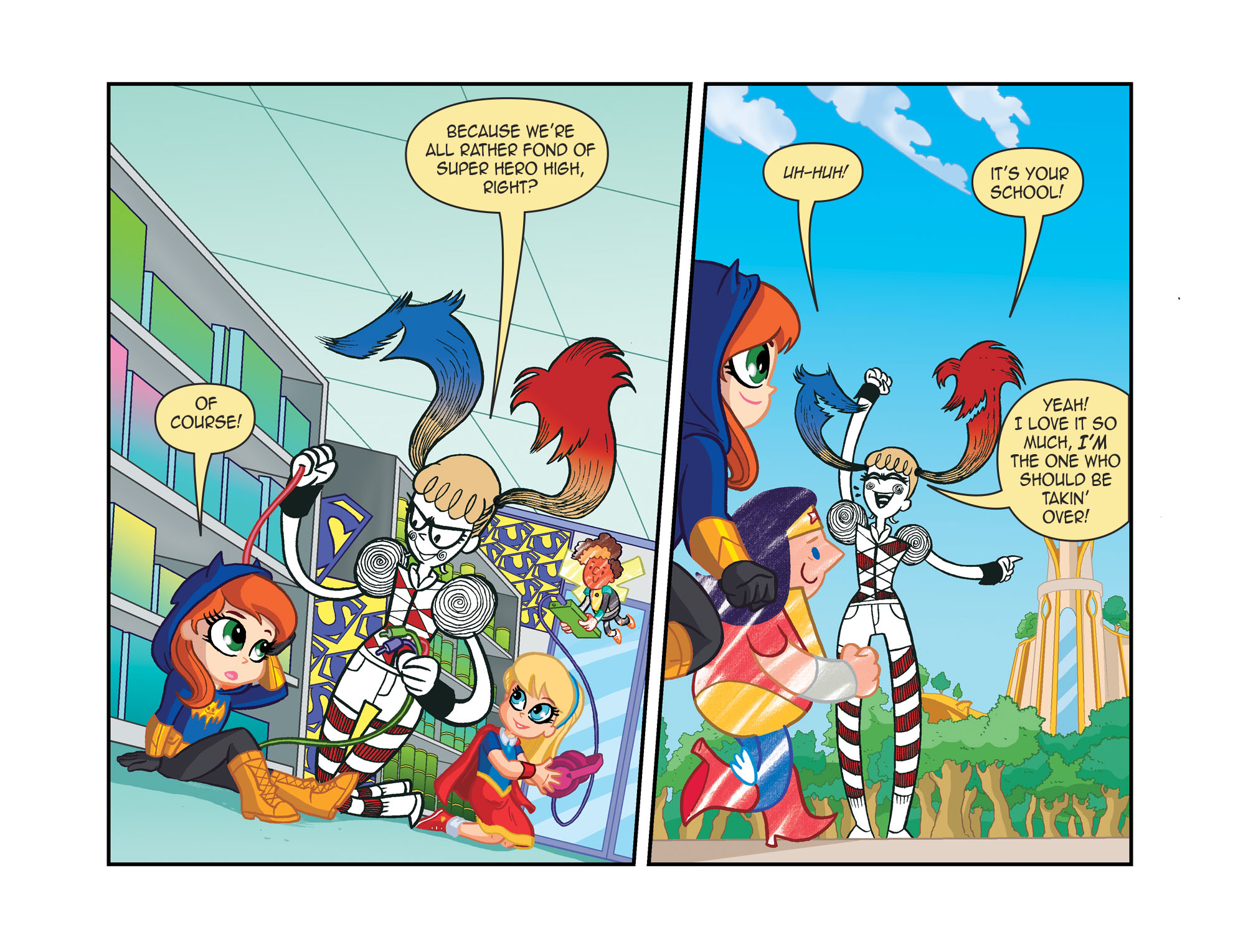 DC Super Hero Girls: Out of the Bottle (2017-) issue 10 - Page 7