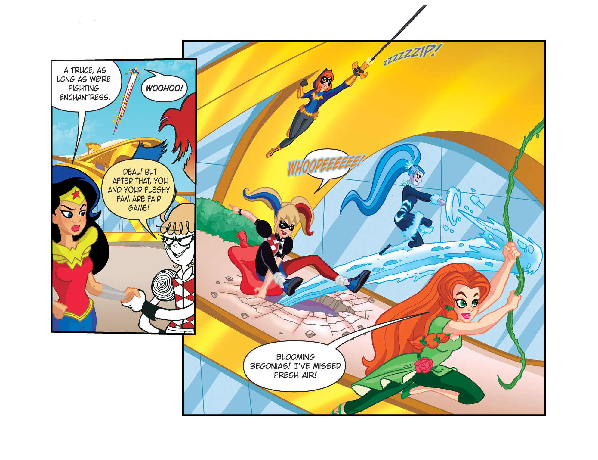 DC Super Hero Girls: Out of the Bottle (2017-) issue 10 - Page 12