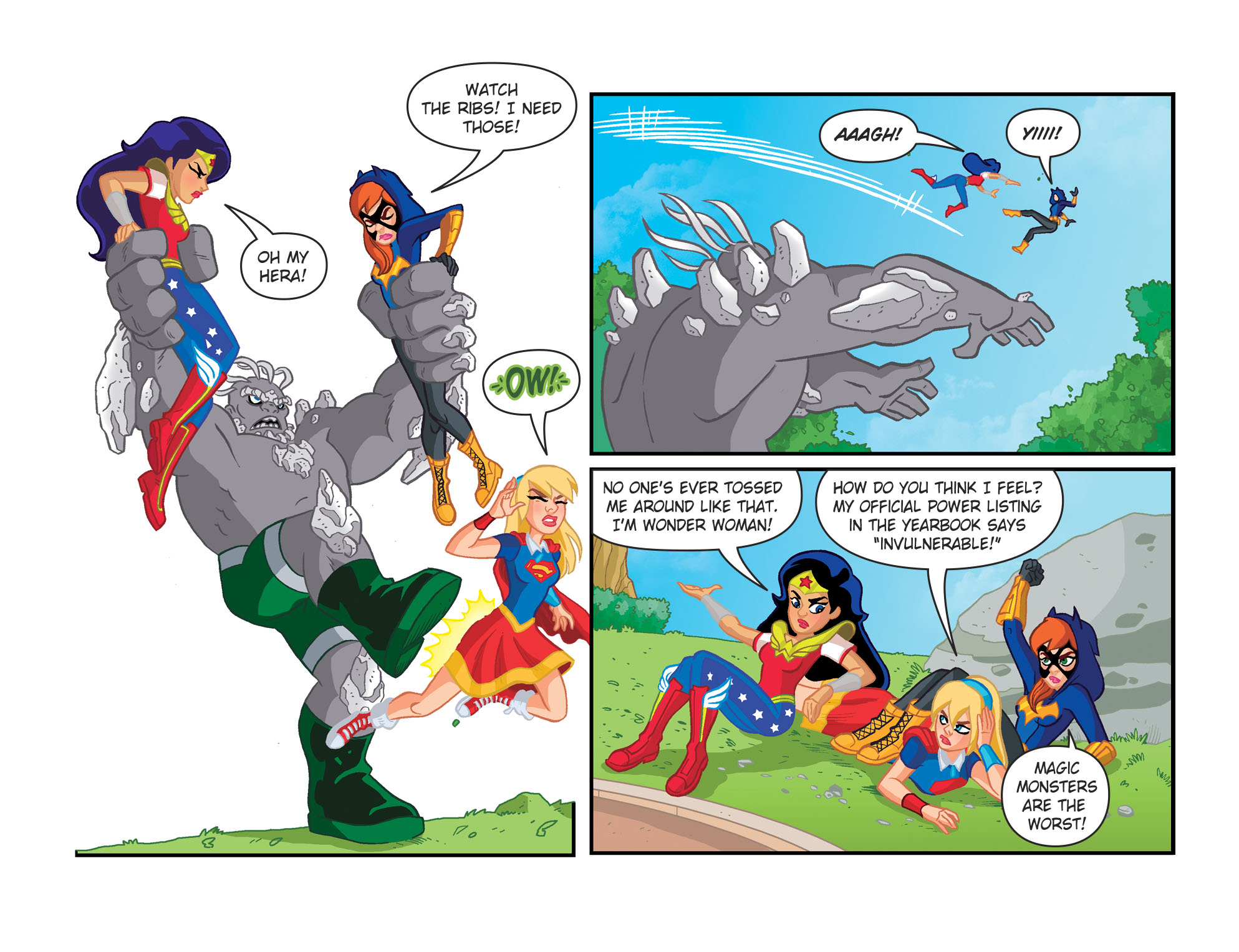 DC Super Hero Girls: Out of the Bottle (2017-) issue 10 - Page 21