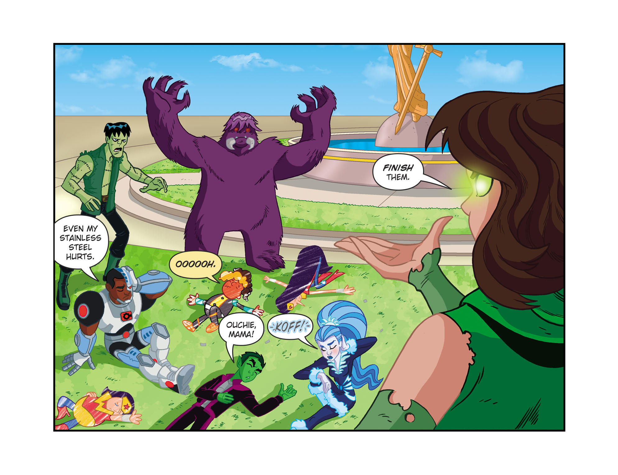 DC Super Hero Girls: Out of the Bottle (2017-) issue 10 - Page 22