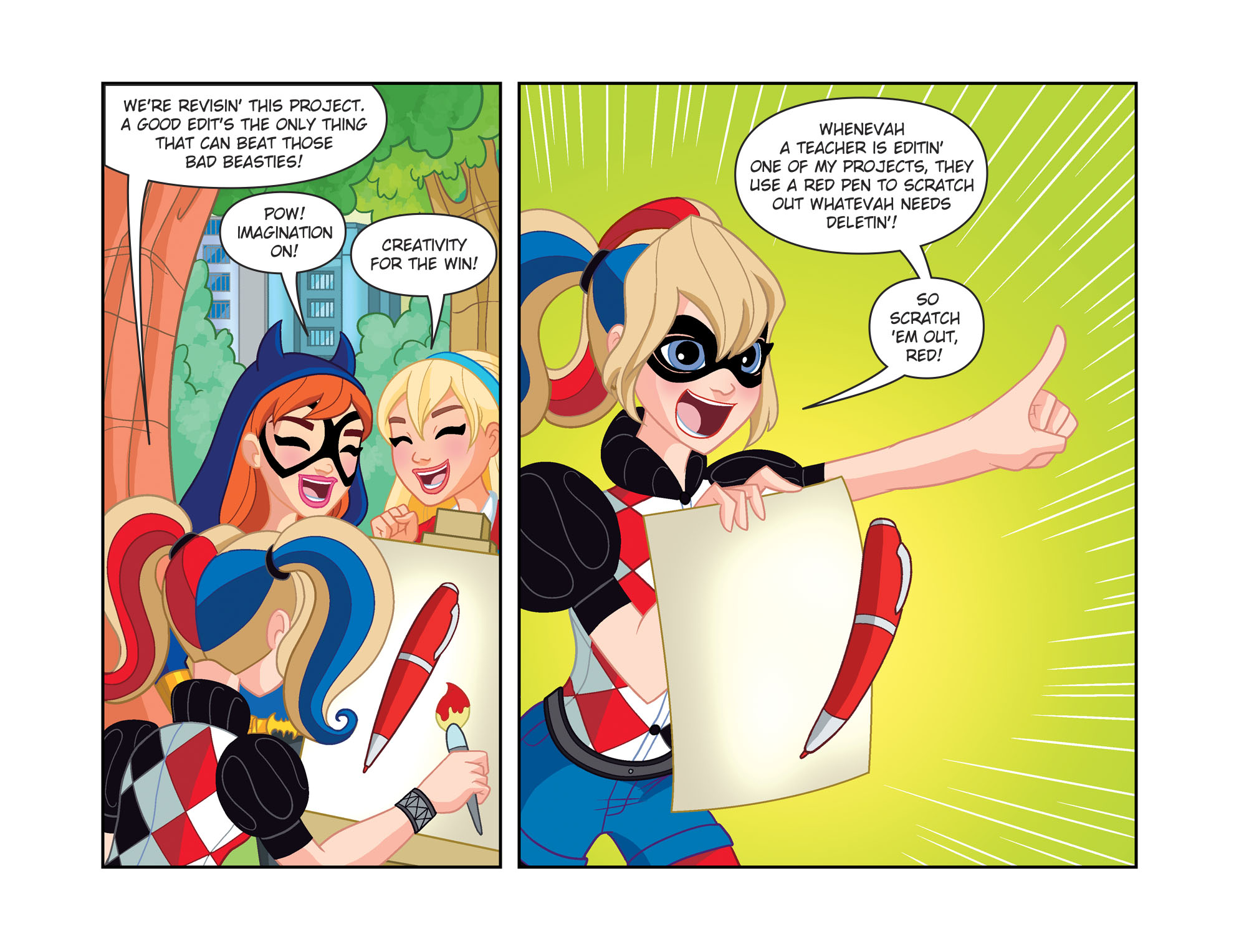 DC Super Hero Girls: Out of the Bottle (2017-) issue 11 - Page 8