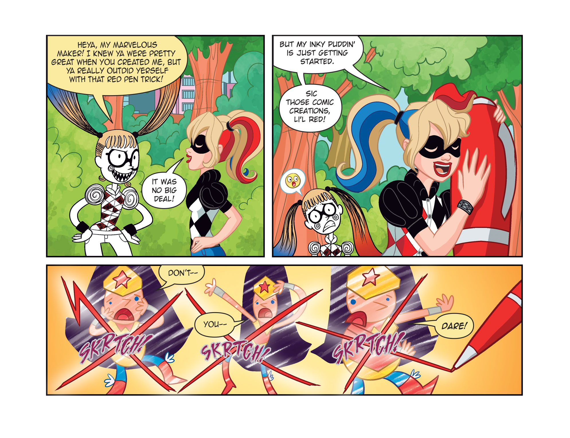 DC Super Hero Girls: Out of the Bottle (2017-) issue 11 - Page 13