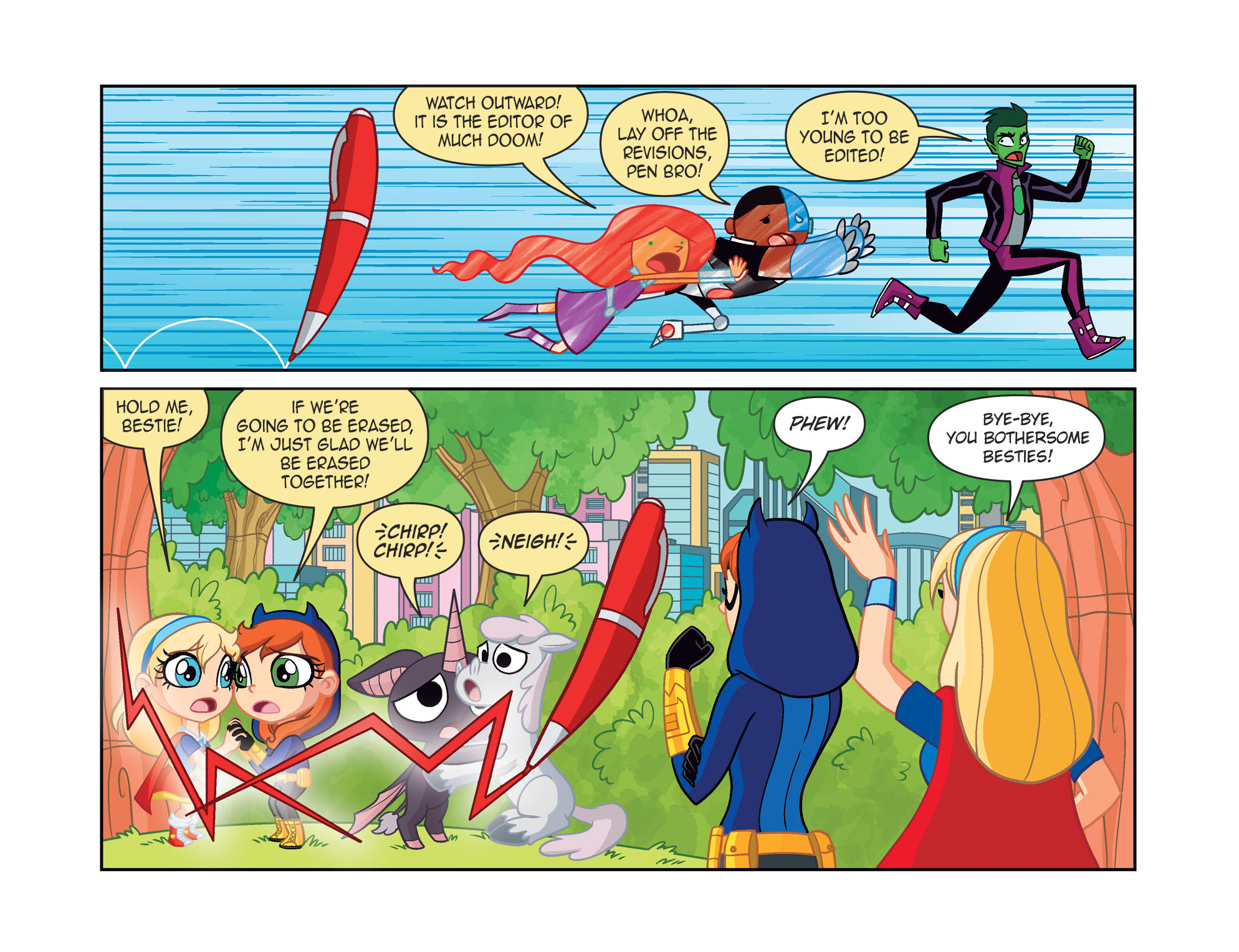 DC Super Hero Girls: Out of the Bottle (2017-) issue 11 - Page 14