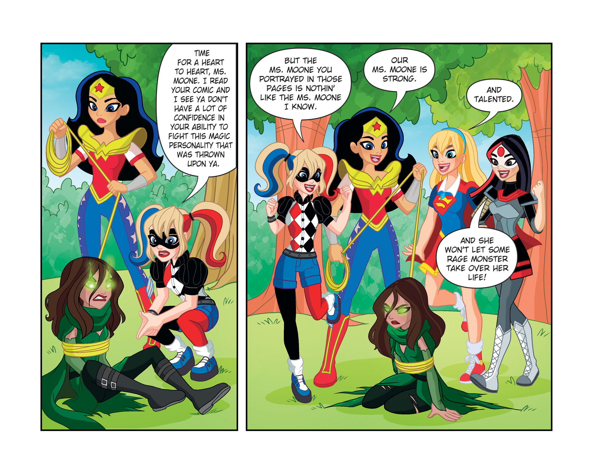 DC Super Hero Girls: Out of the Bottle (2017-) issue 12 - Page 12