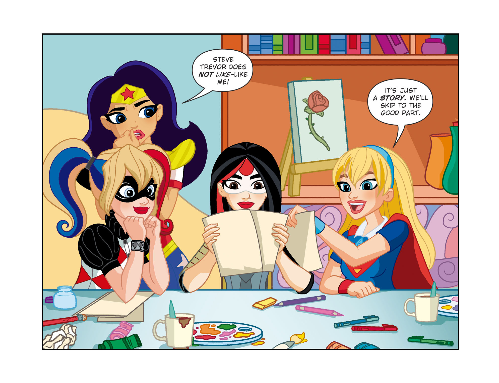 DC Super Hero Girls: Out of the Bottle (2017-) issue 2 - Page 11