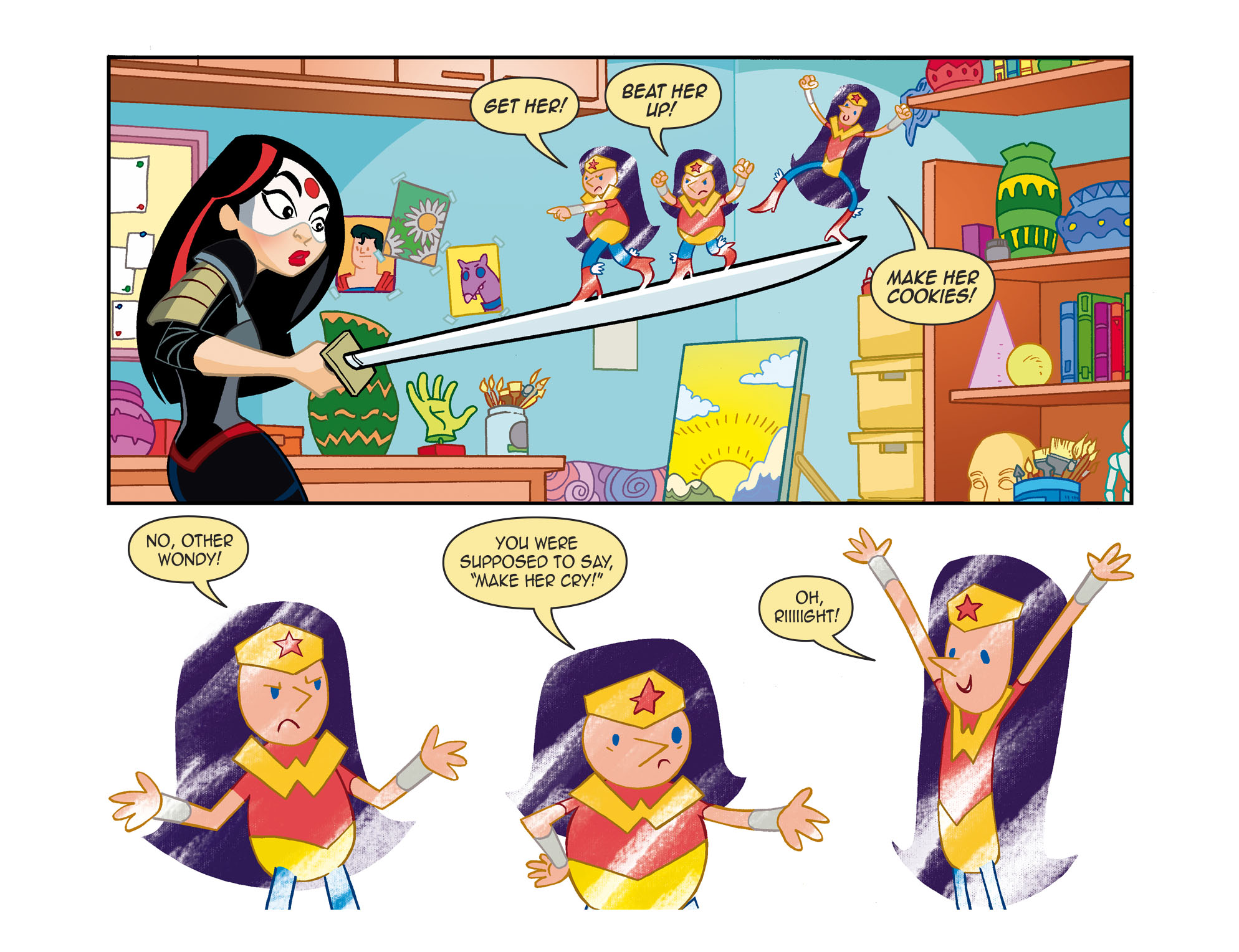 DC Super Hero Girls: Out of the Bottle (2017-) issue 4 - Page 5