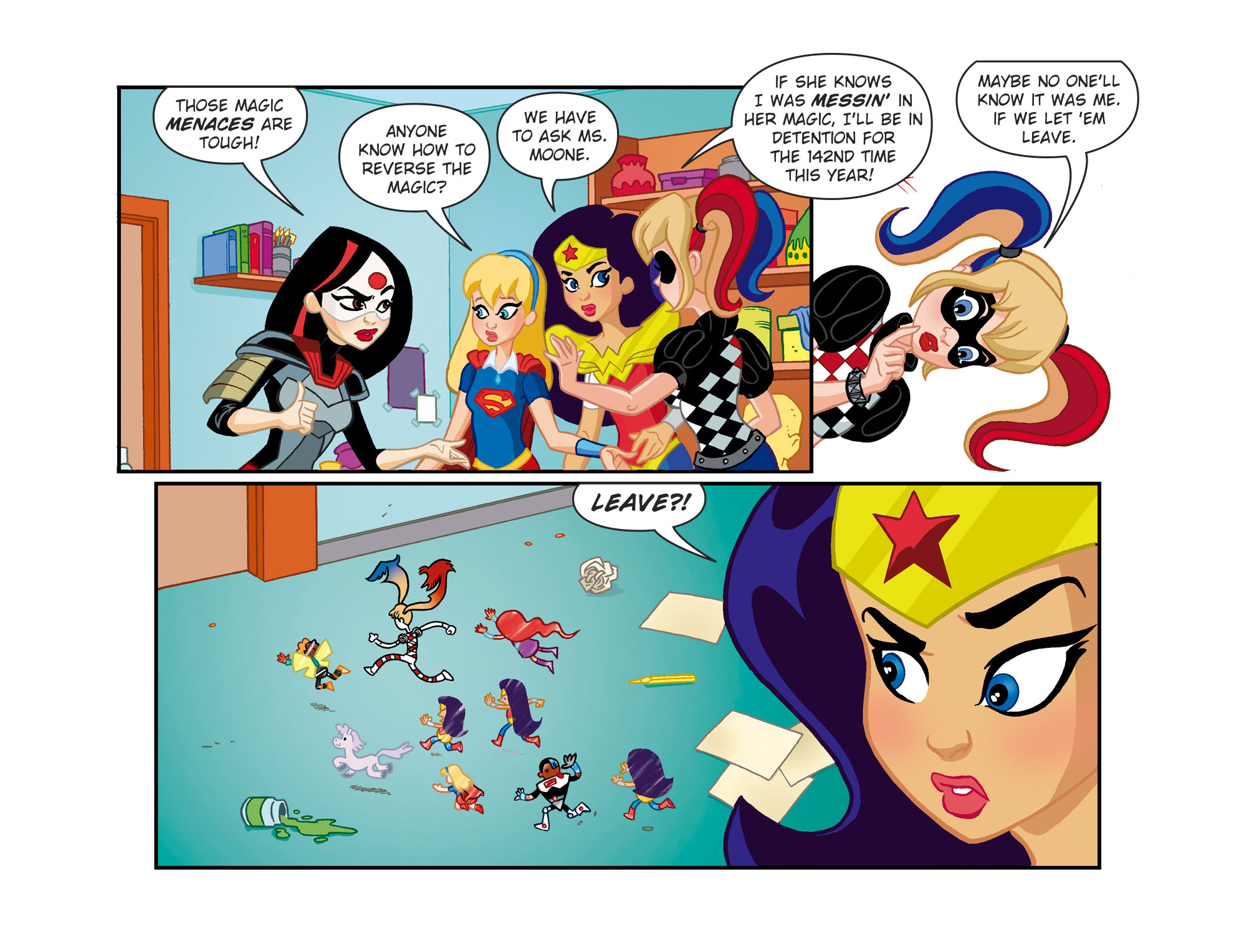 DC Super Hero Girls: Out of the Bottle (2017-) issue 4 - Page 7