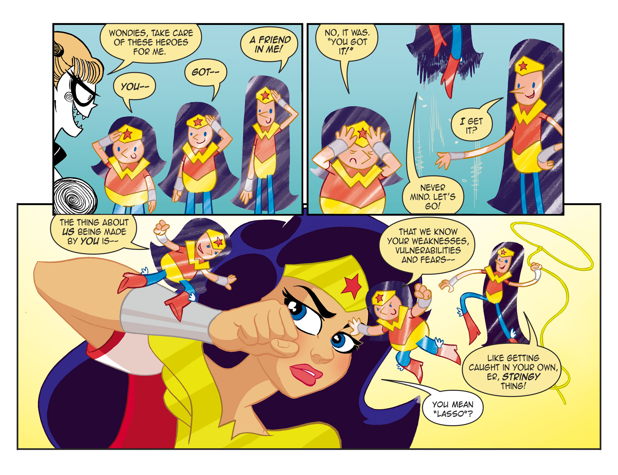 DC Super Hero Girls: Out of the Bottle (2017-) issue 4 - Page 9