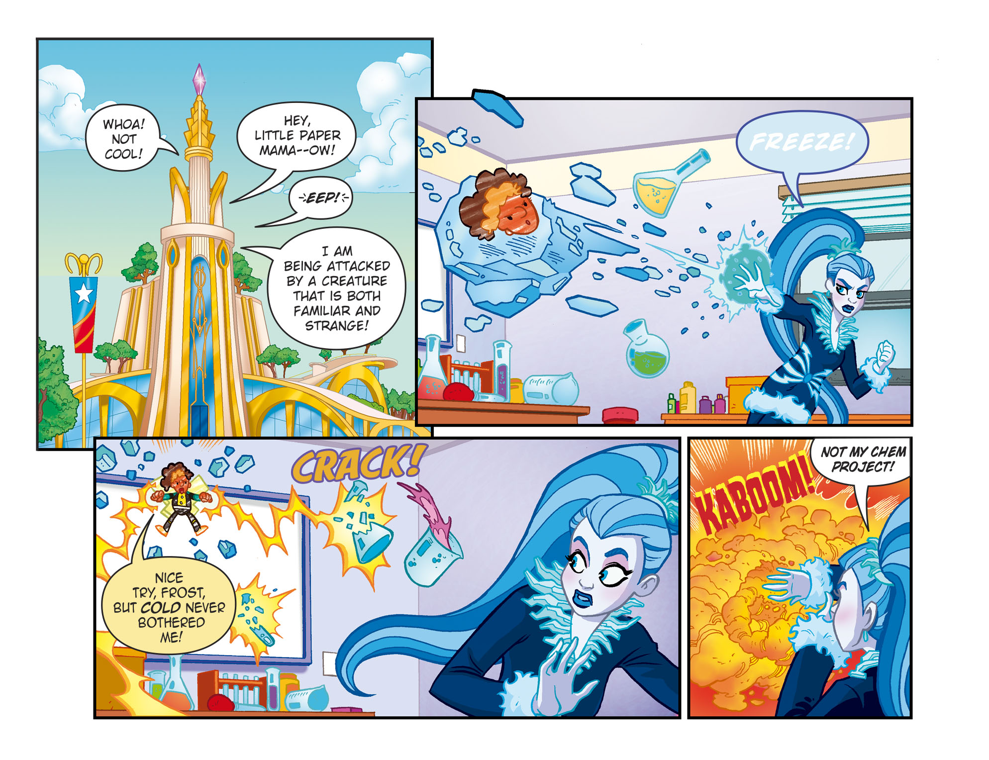 DC Super Hero Girls: Out of the Bottle (2017-) issue 4 - Page 12