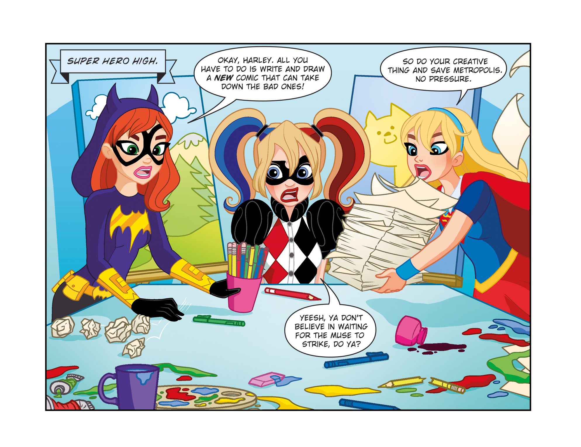 DC Super Hero Girls: Out of the Bottle (2017-) issue 7 - Page 12