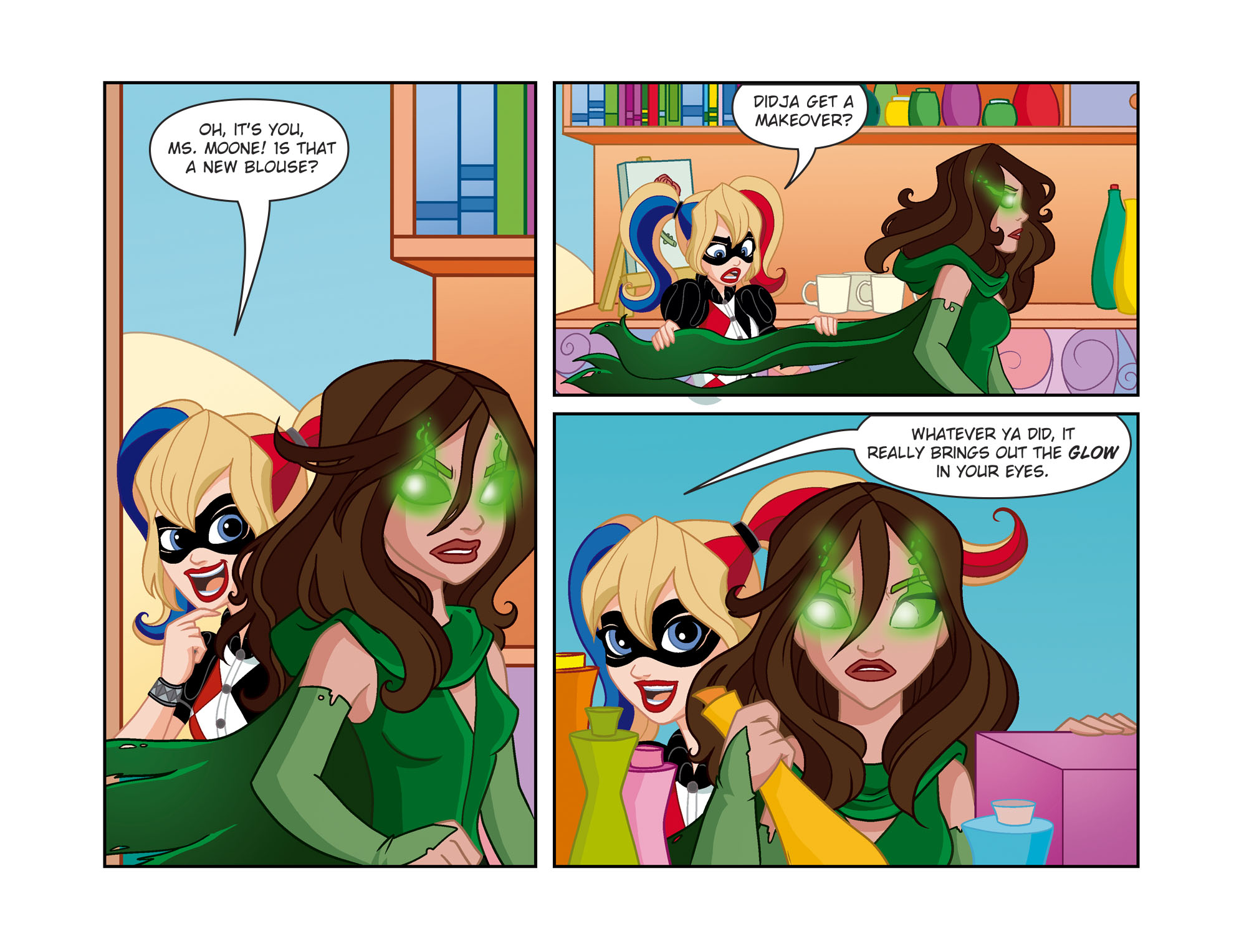 DC Super Hero Girls: Out of the Bottle (2017-) issue 7 - Page 21