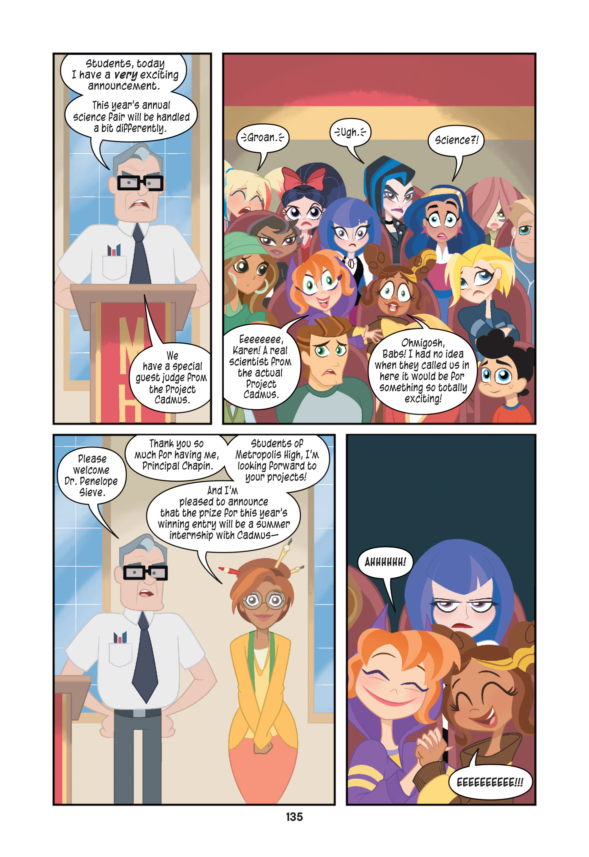 DC Super Hero Girls: Powerless (2020) issue 1 - Page 134