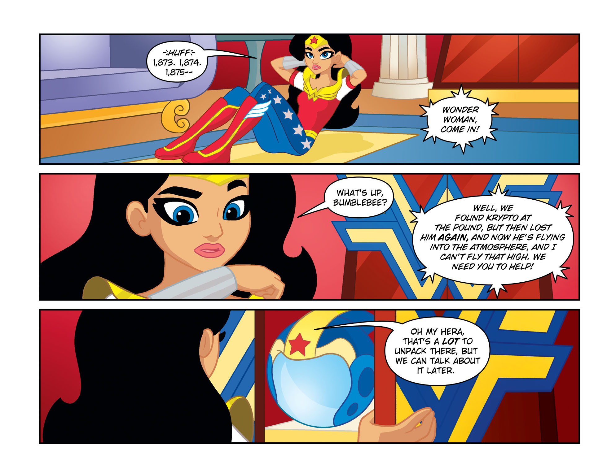 DC Super Hero Girls: Spaced Out (2017) issue 10 - Page 9