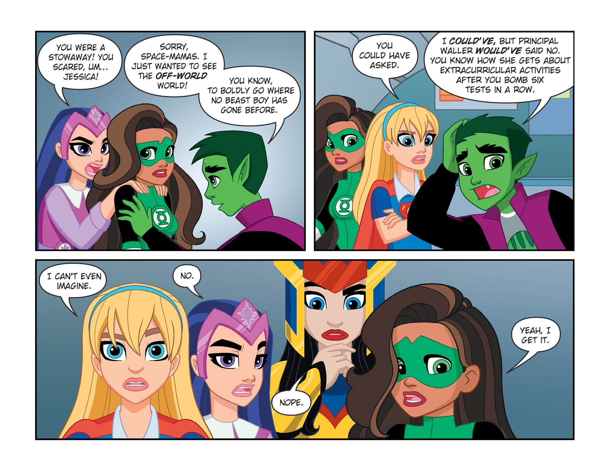 DC Super Hero Girls: Spaced Out (2017) issue 4 - Page 5