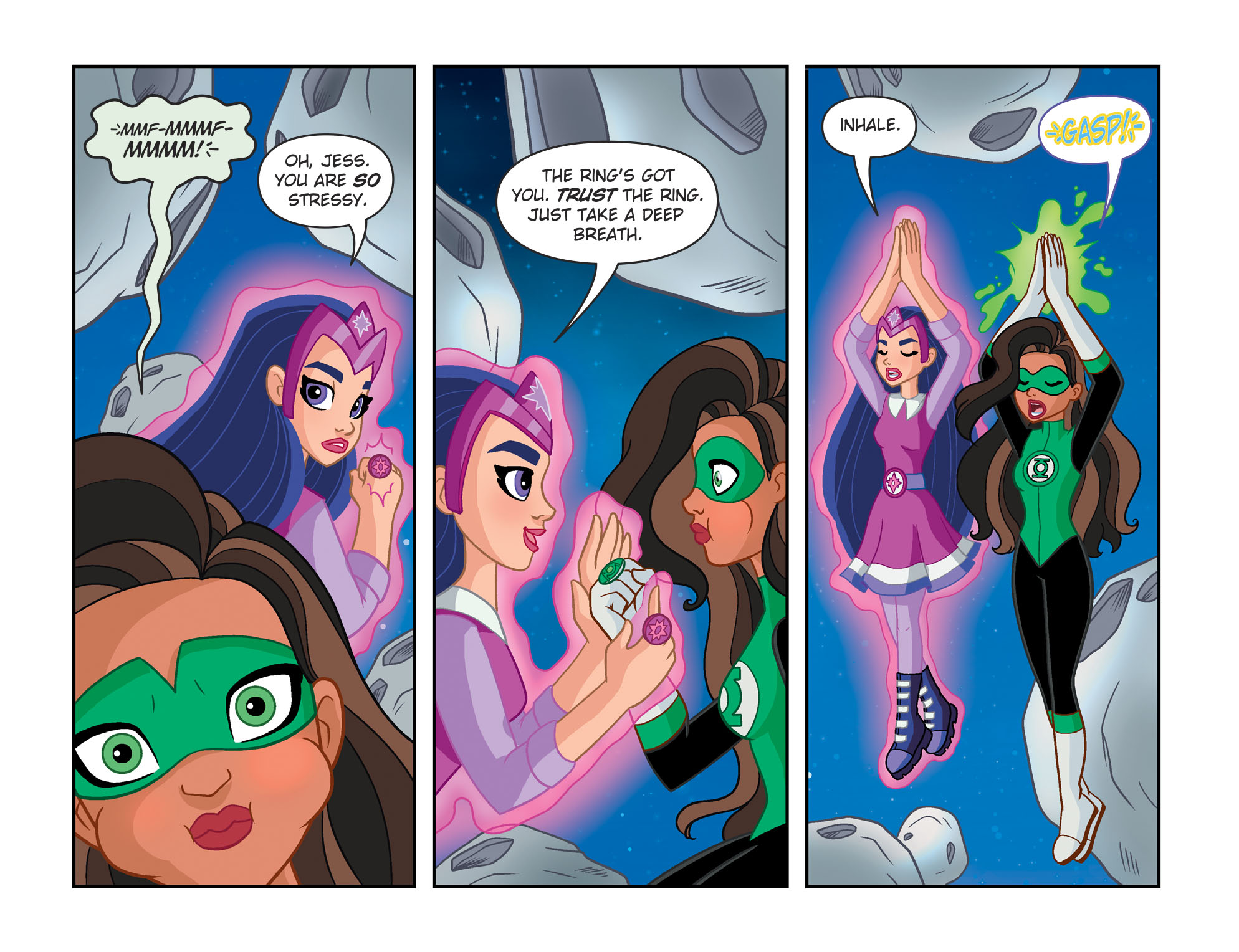 DC Super Hero Girls: Spaced Out (2017) issue 4 - Page 12