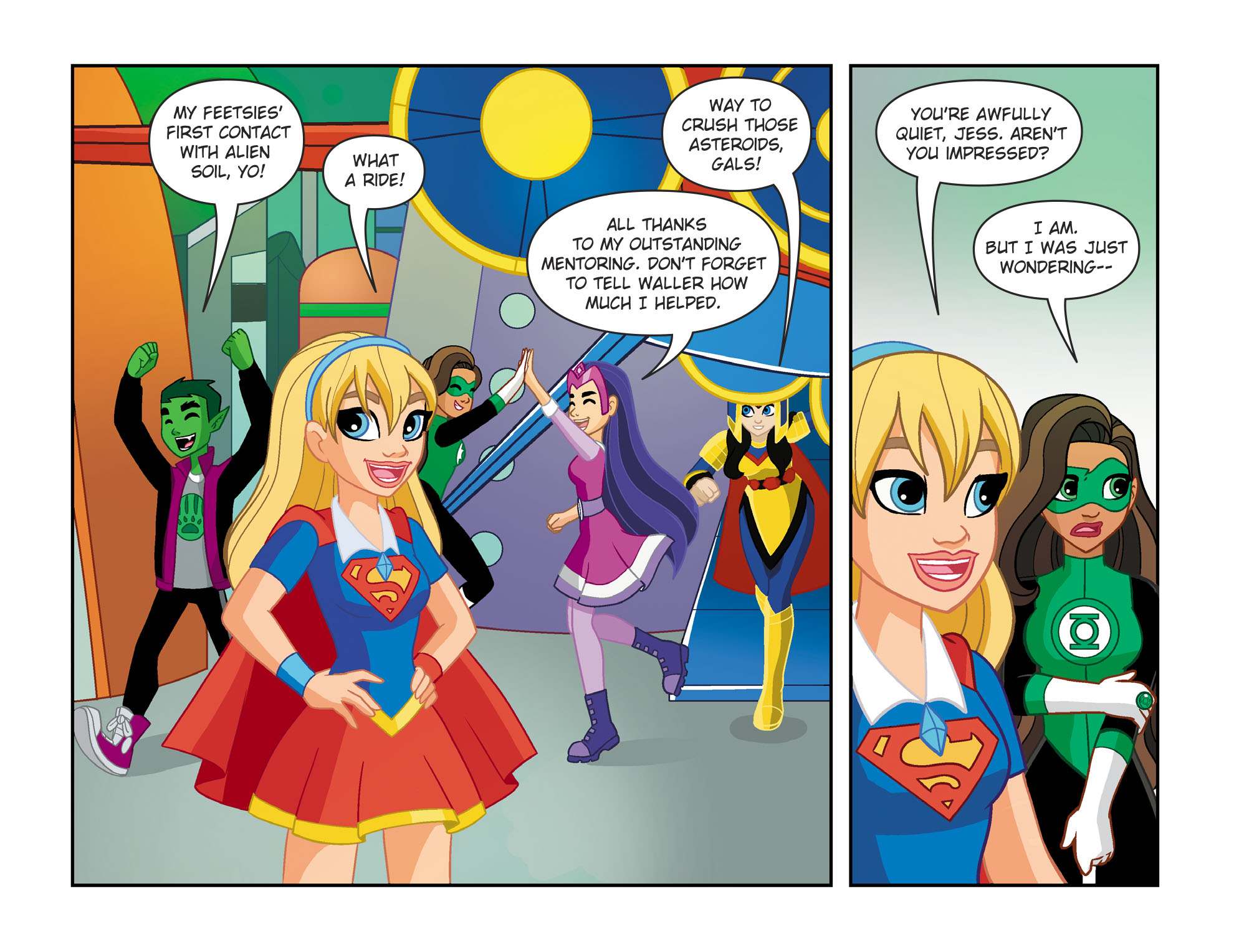 DC Super Hero Girls: Spaced Out (2017) issue 4 - Page 22