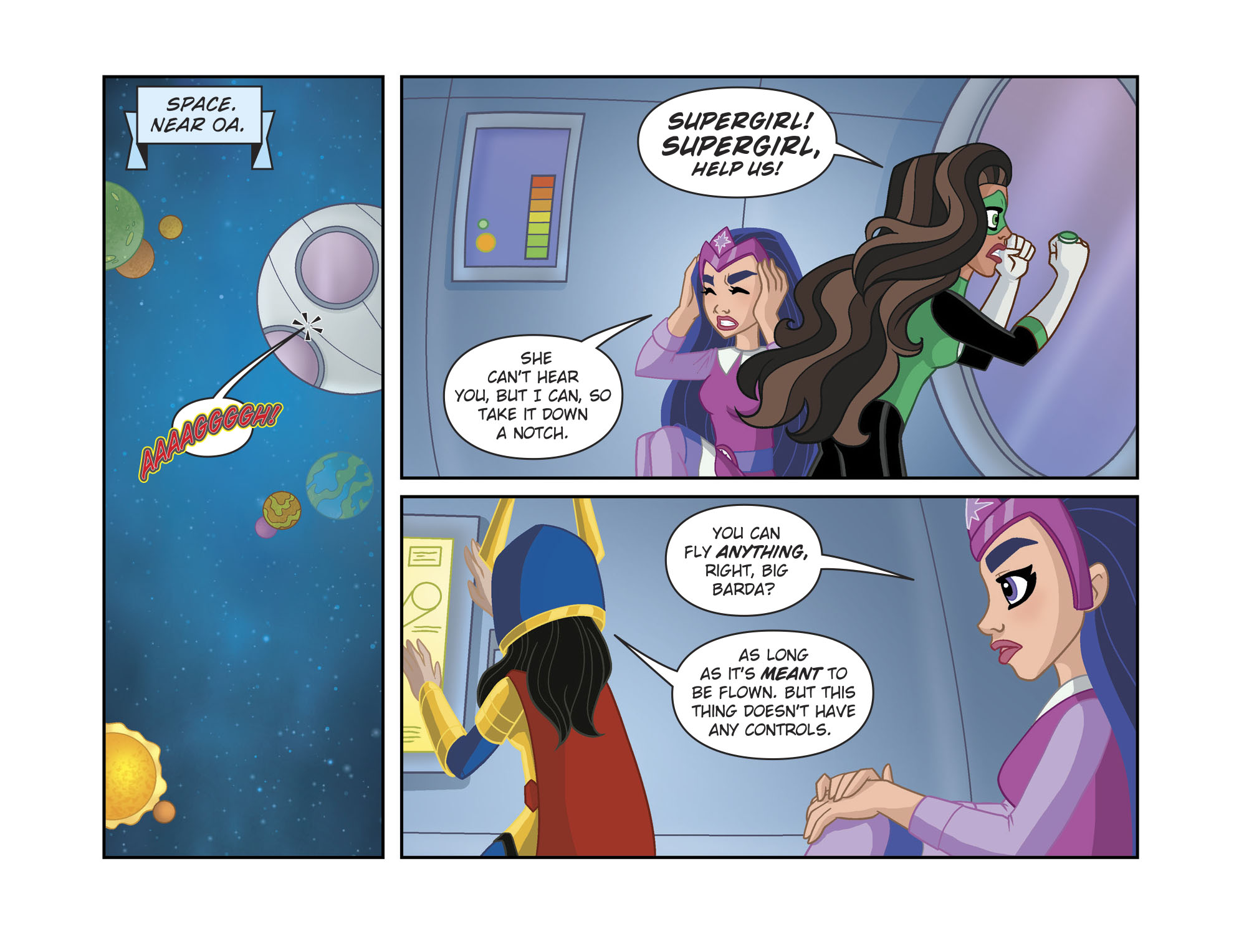 DC Super Hero Girls: Spaced Out (2017): Chapter 6 - Page 4