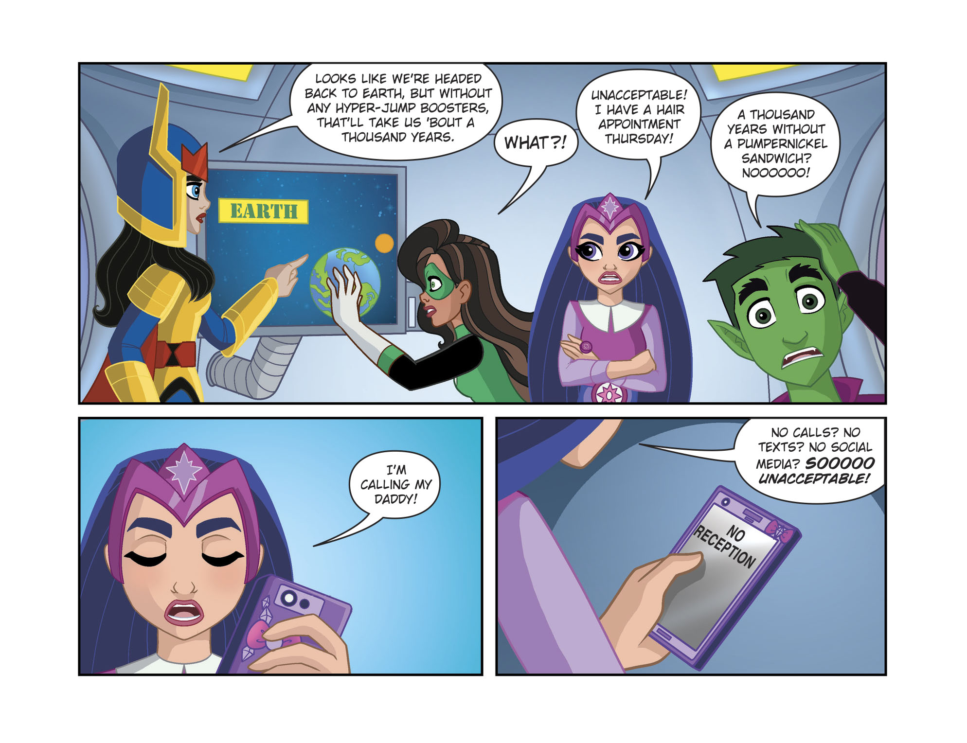 DC Super Hero Girls: Spaced Out (2017) issue 6 - Page 5