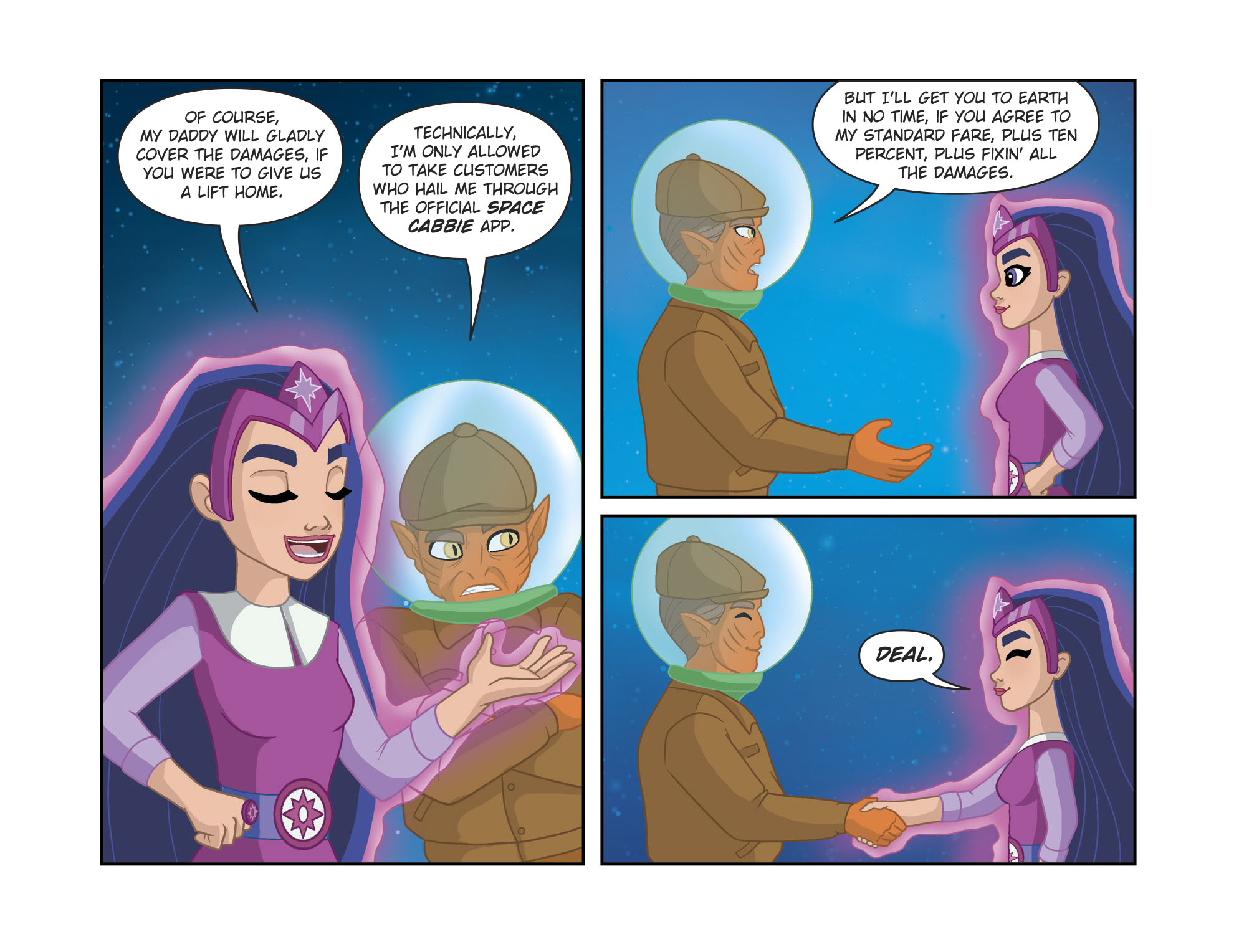 DC Super Hero Girls: Spaced Out (2017) issue 6 - Page 9