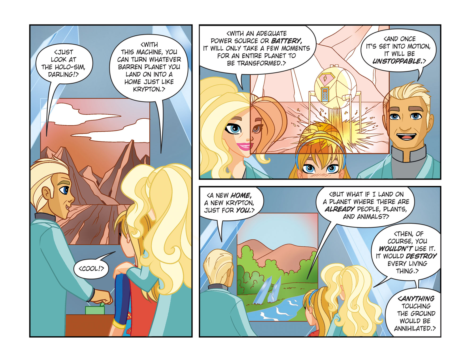 DC Super Hero Girls: Spaced Out (2017) issue 8 - Page 7