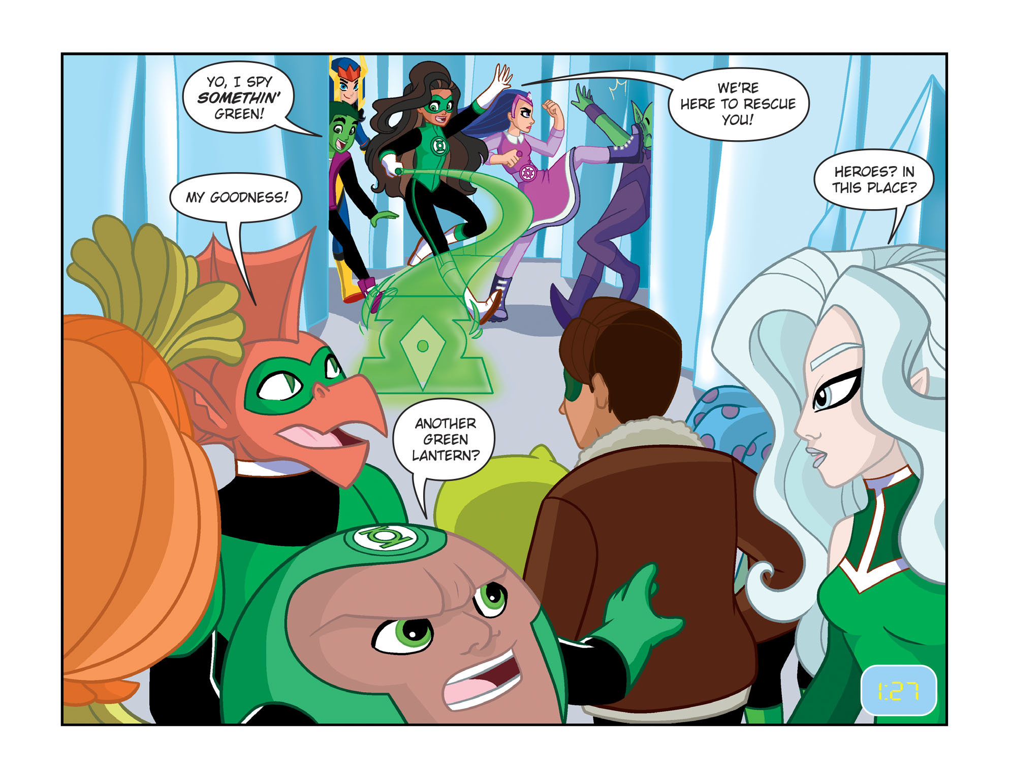 DC Super Hero Girls: Spaced Out (2017) issue 9 - Page 9