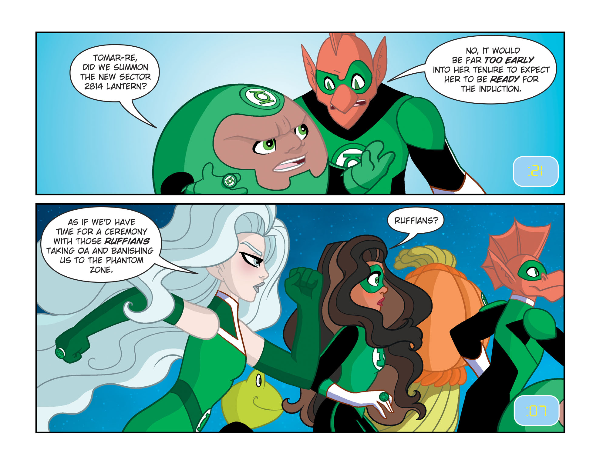 DC Super Hero Girls: Spaced Out (2017) issue 9 - Page 11