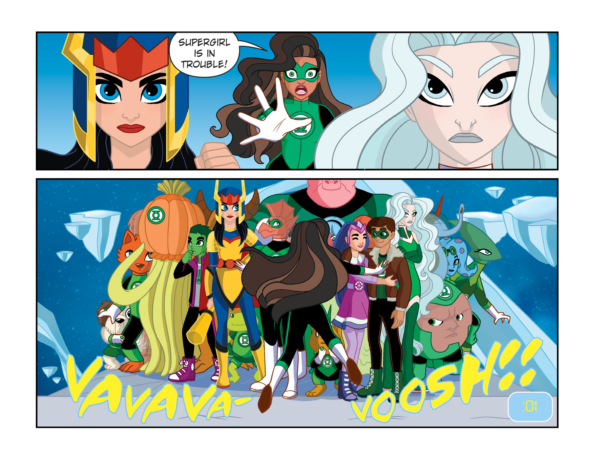 DC Super Hero Girls: Spaced Out (2017) issue 9 - Page 13