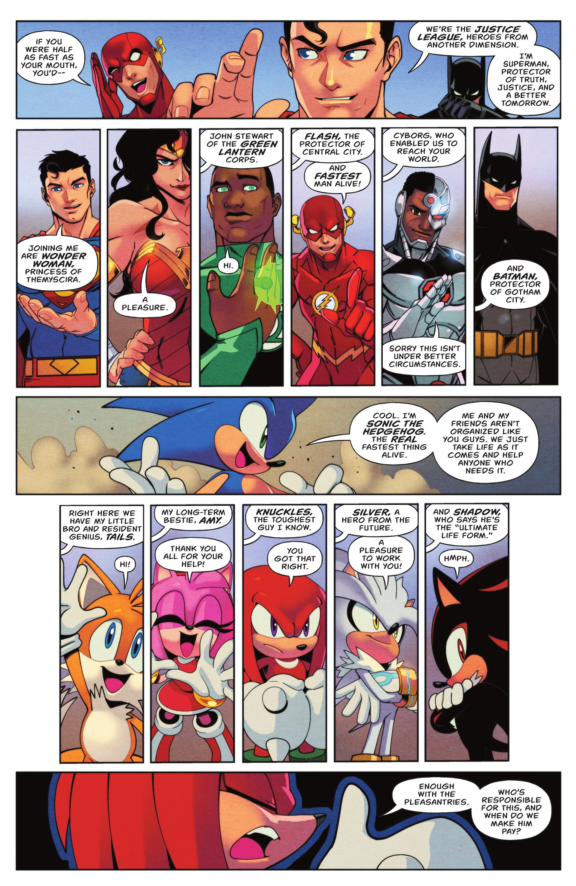 DC x Sonic the Hedgehog (2025-): Chapter 1 - Page 15