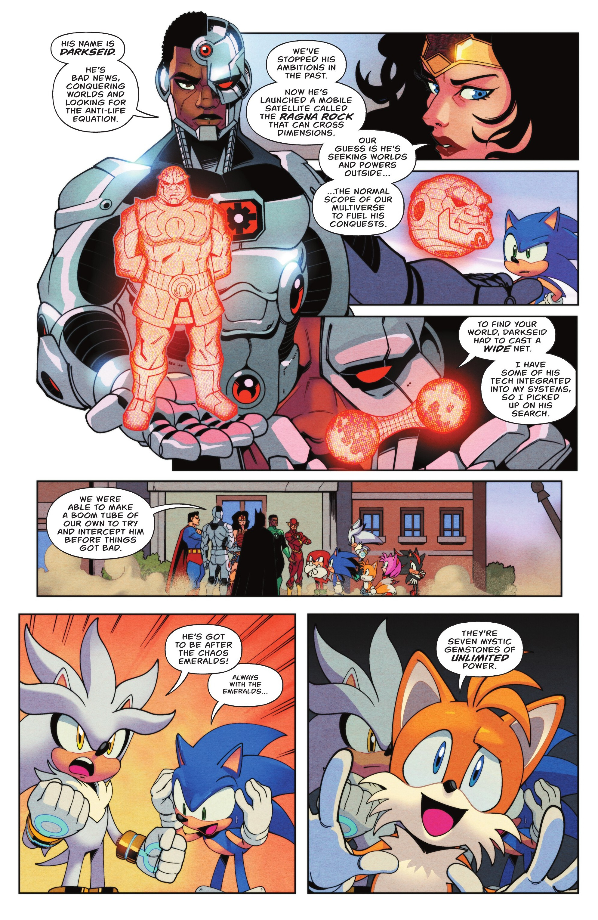 DC x Sonic the Hedgehog (2025-): Chapter 1 - Page 16