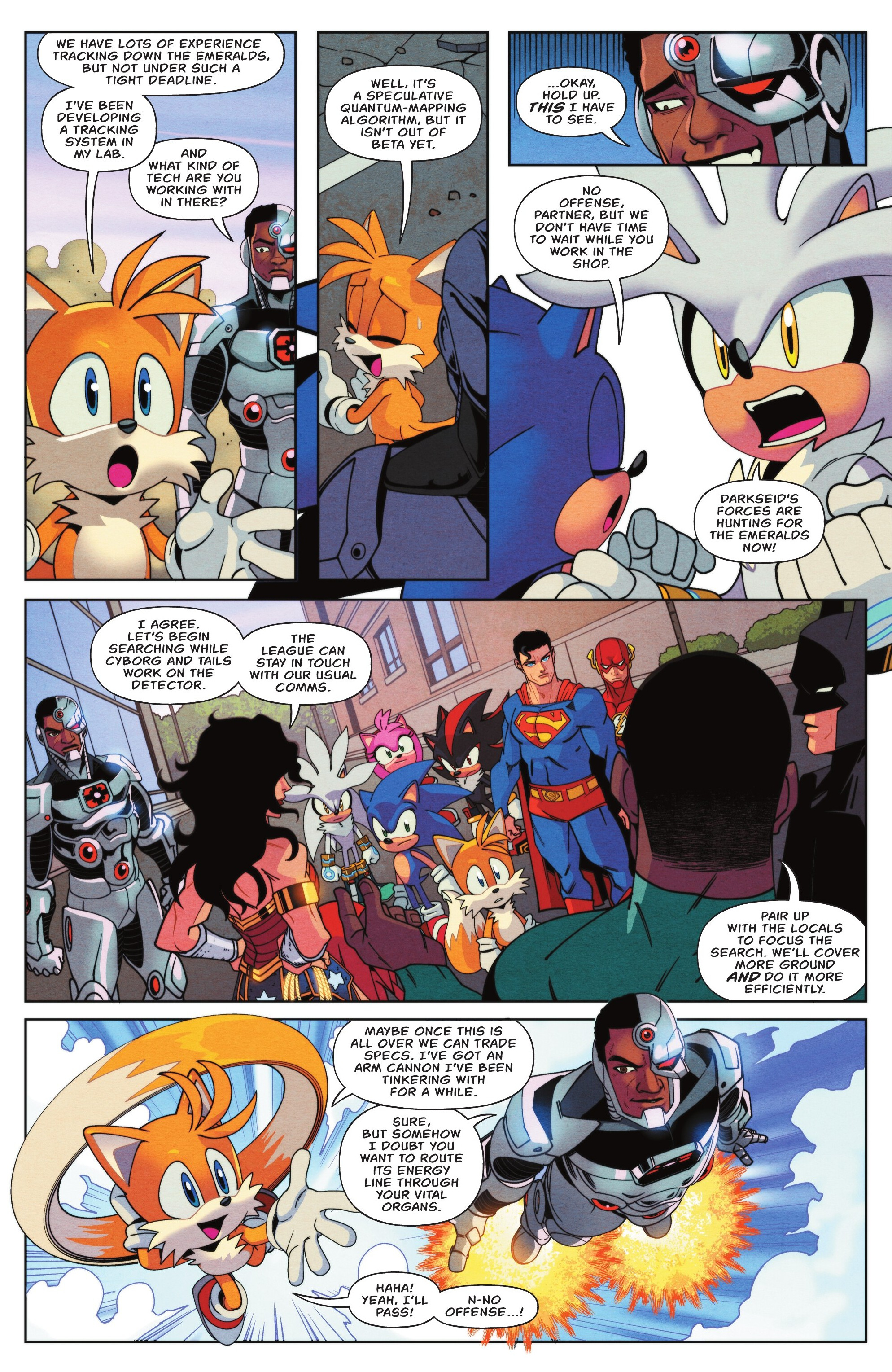 DC x Sonic the Hedgehog (2025-): Chapter 1 - Page 19