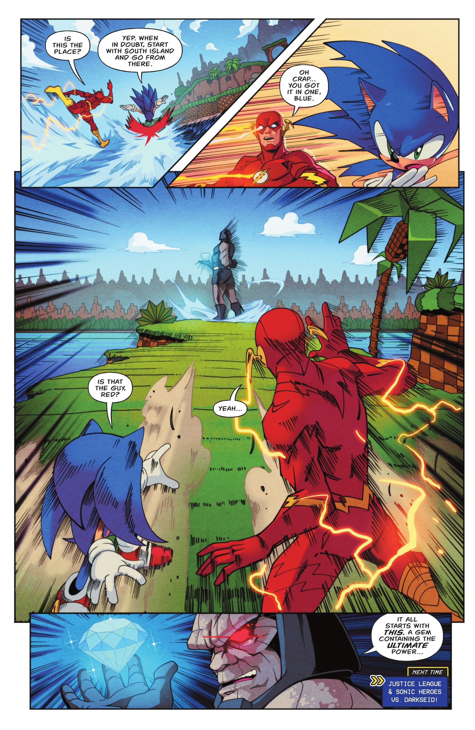 DC x Sonic the Hedgehog (2025-): Chapter 1 - Page 22