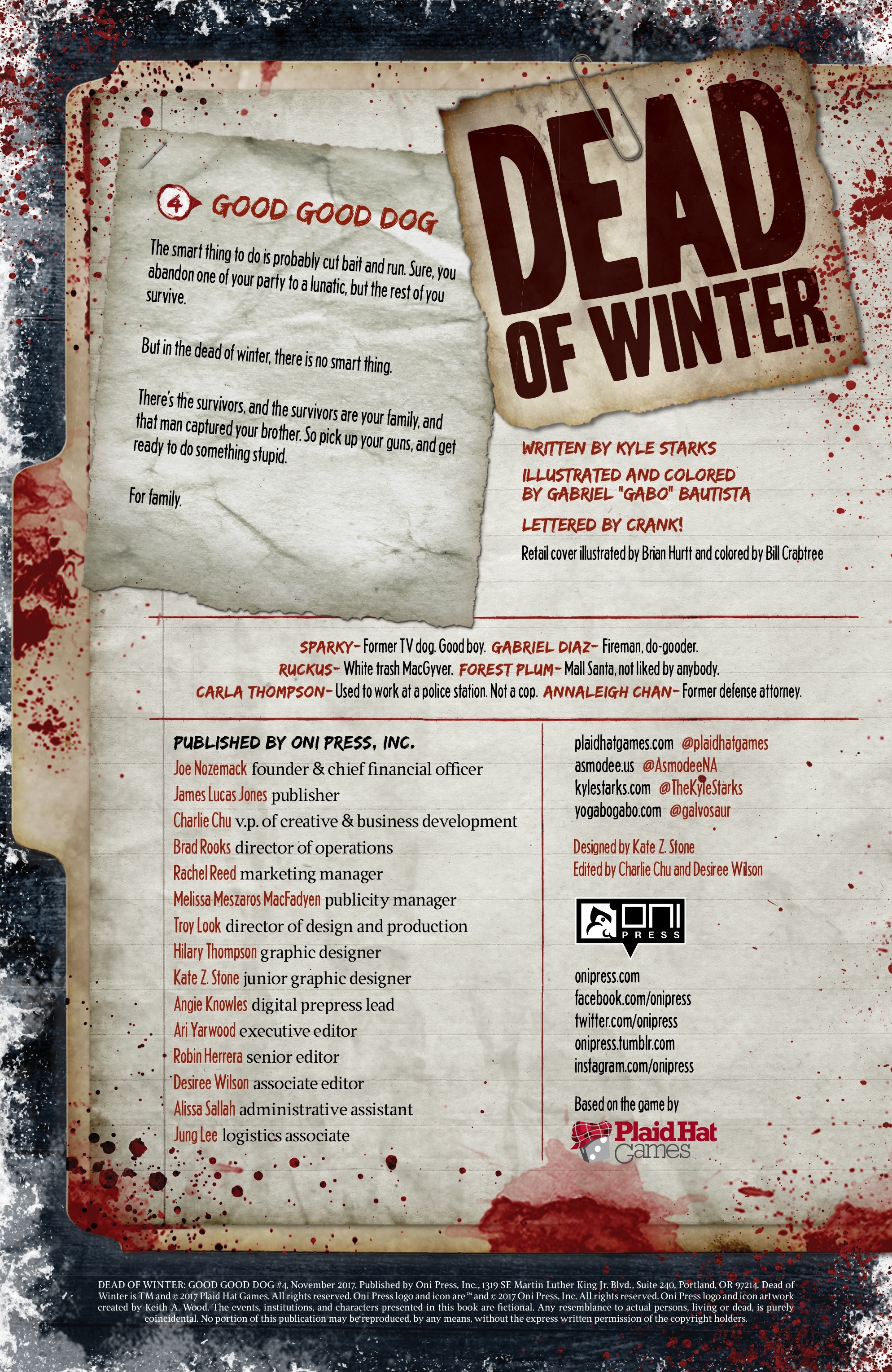 Dead of Winter (2017): Chapter 4 - Page 2