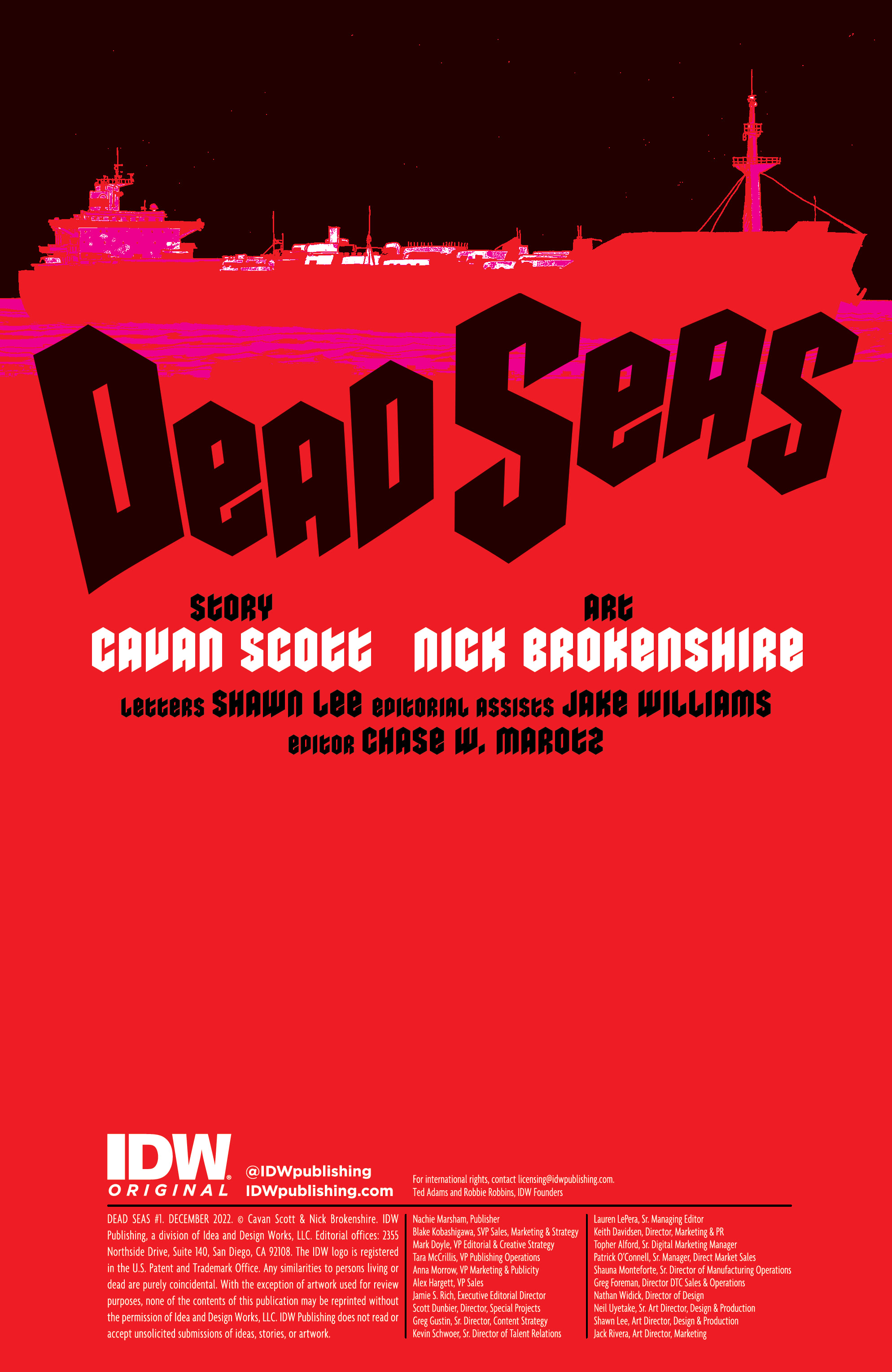 Dead Seas (2022-): Chapter 1 - Page 2