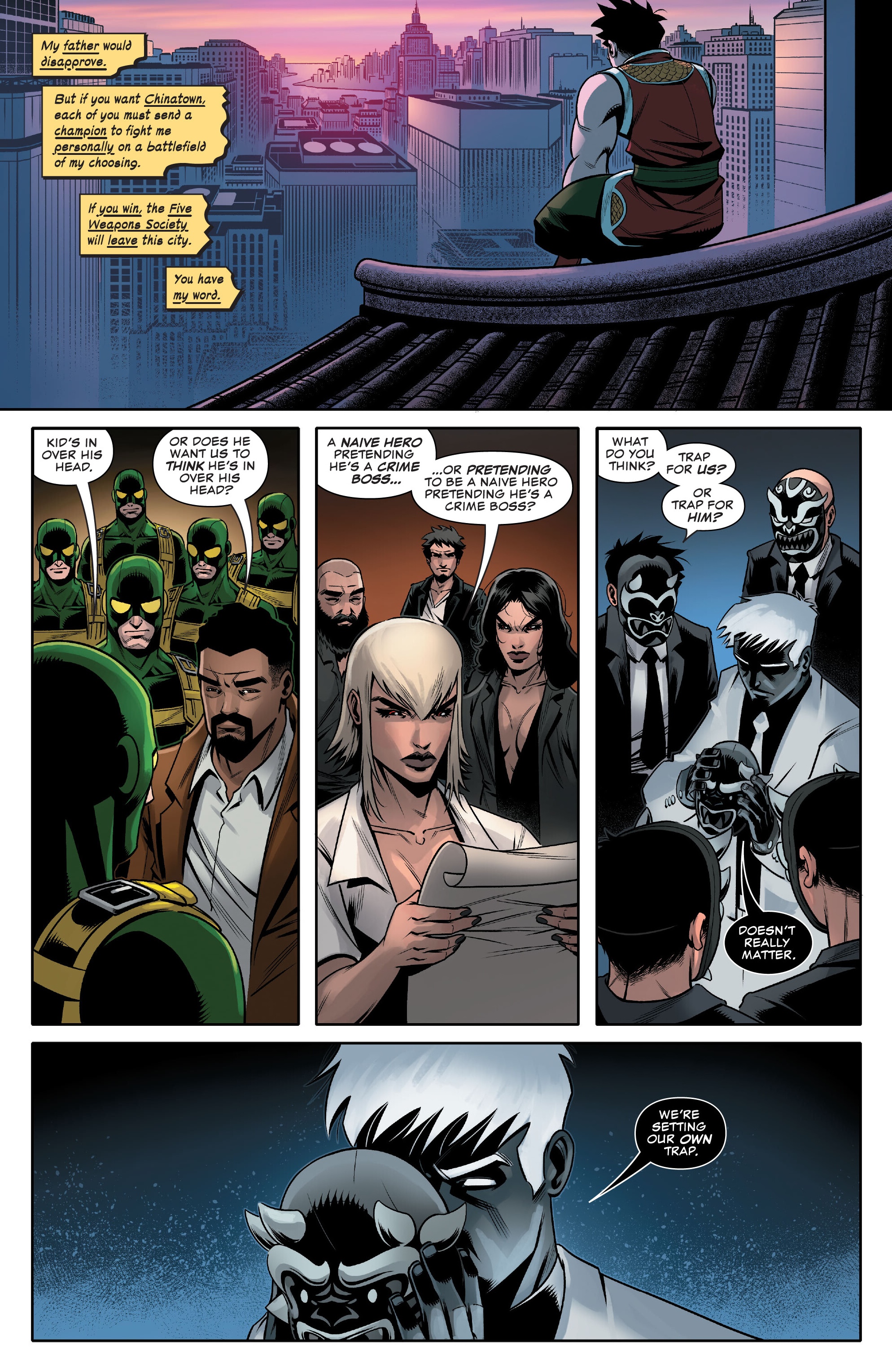 Deadly Hands of Kung-Fu: Gang War (2023-) issue 2 - Page 13