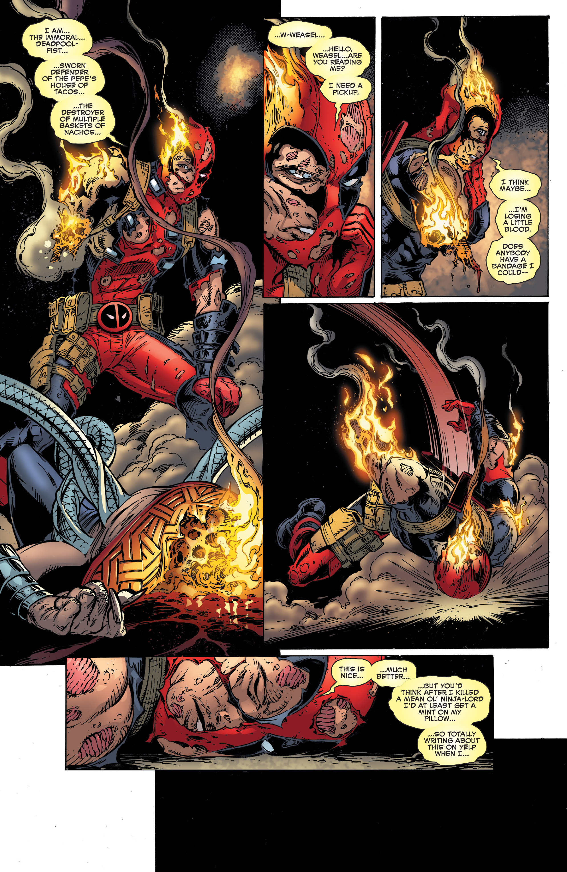 Read deadpool assassin 2018 issue 1 online all page